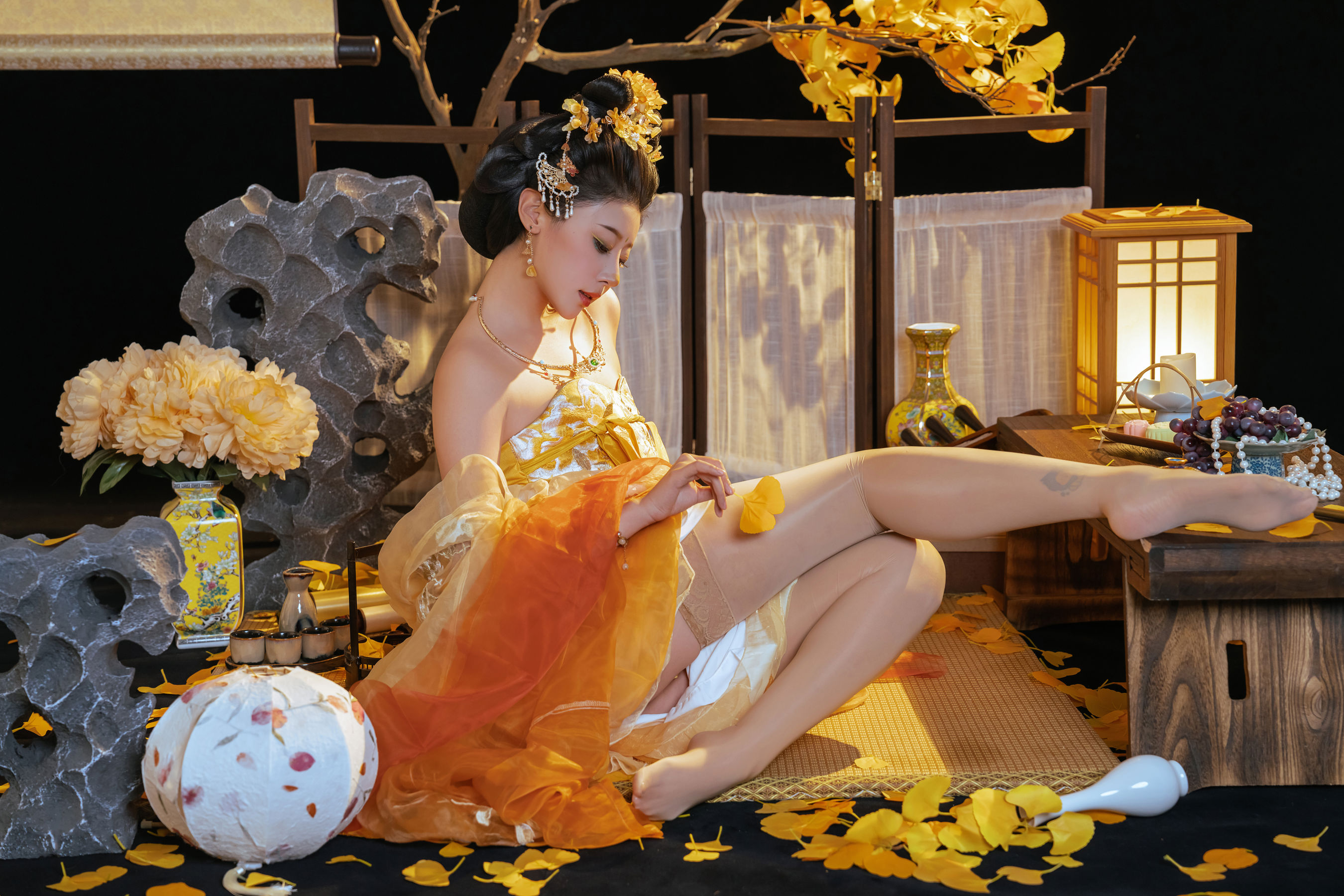 萌妹 奈汐酱nice - 金笺寄月/(90P)