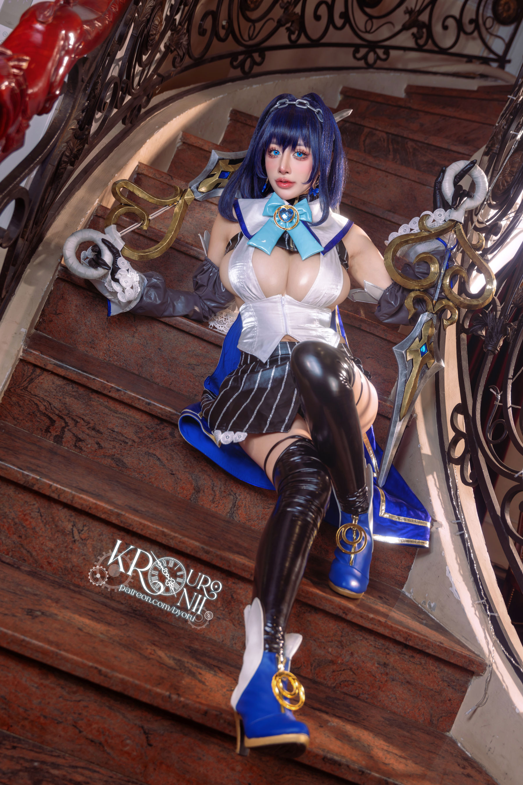 日本性感萝莉 Byoru - Ouro Kronii/(52P)