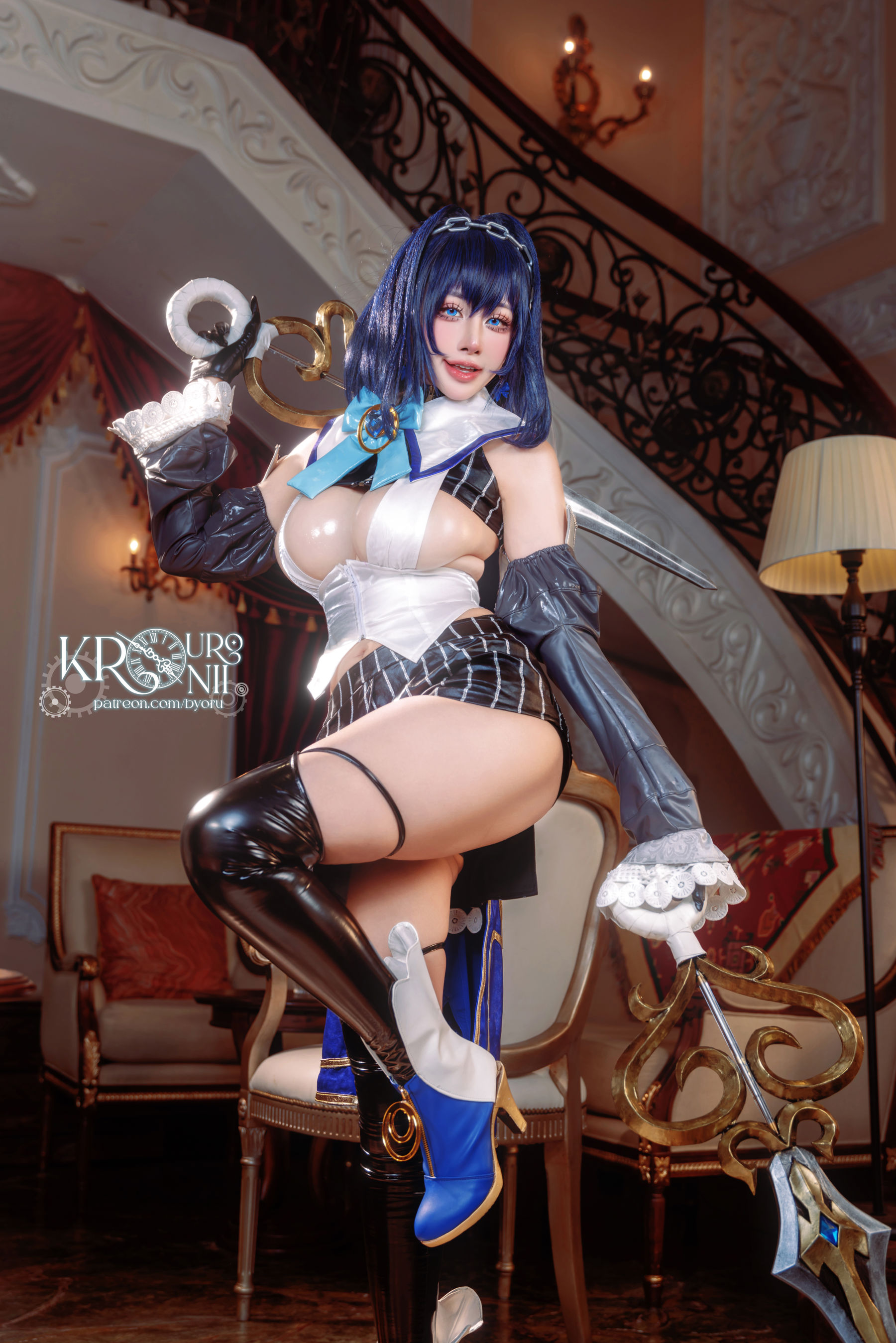 日本性感萝莉 Byoru - Ouro Kronii/(52P)