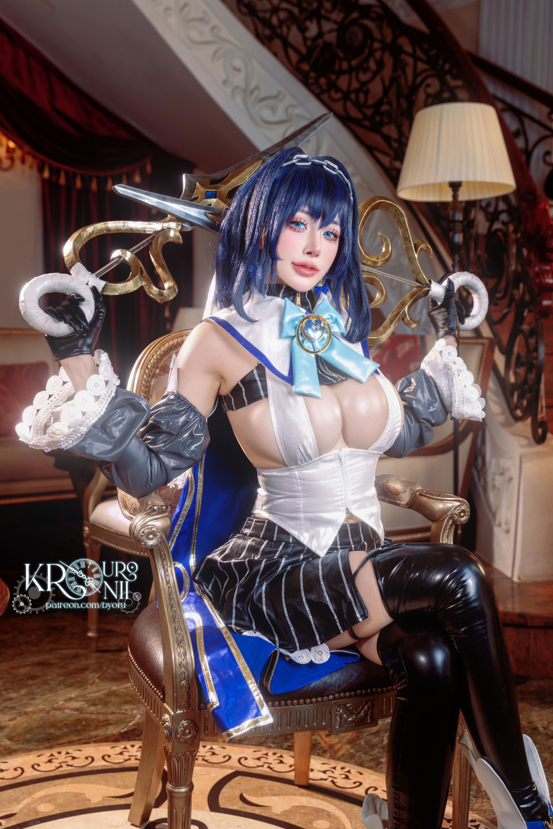 日本性感萝莉 Byoru - Ouro Kronii/(52P)