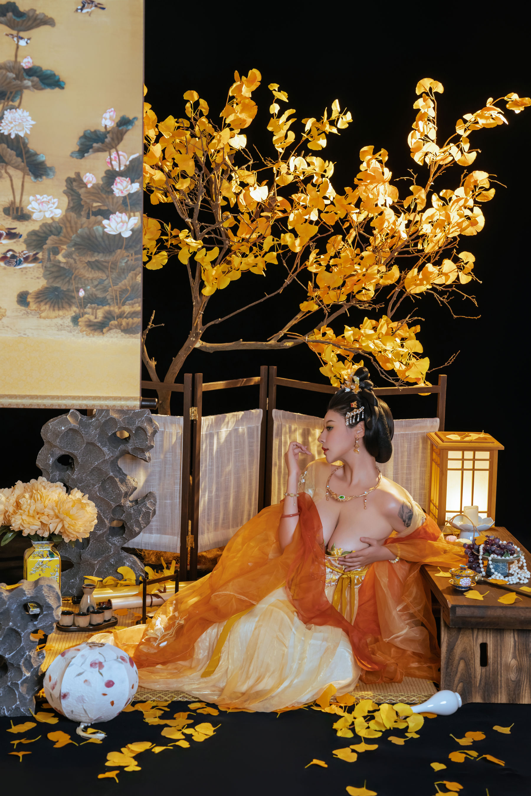 萌妹 奈汐酱nice - 金笺寄月/(90P)