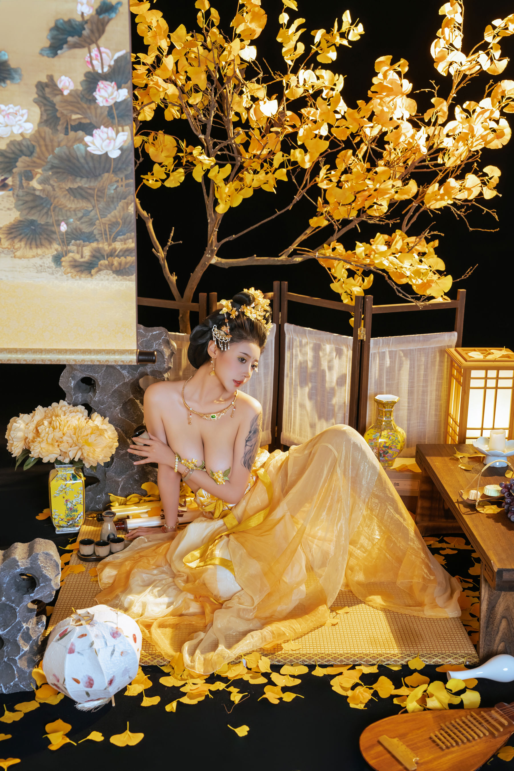 萌妹 奈汐酱nice - 金笺寄月/(90P)