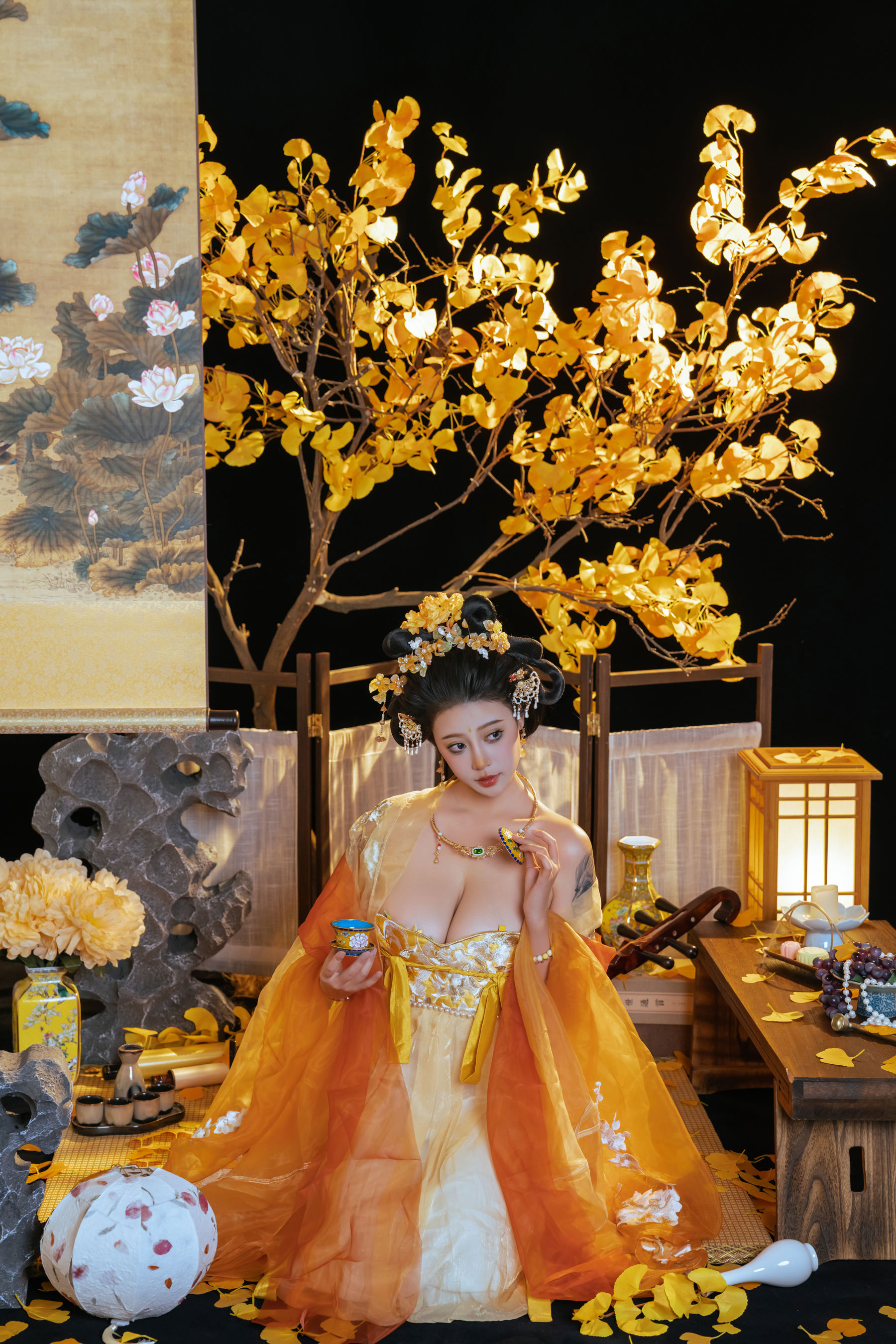 萌妹 奈汐酱nice - 金笺寄月/(90P)