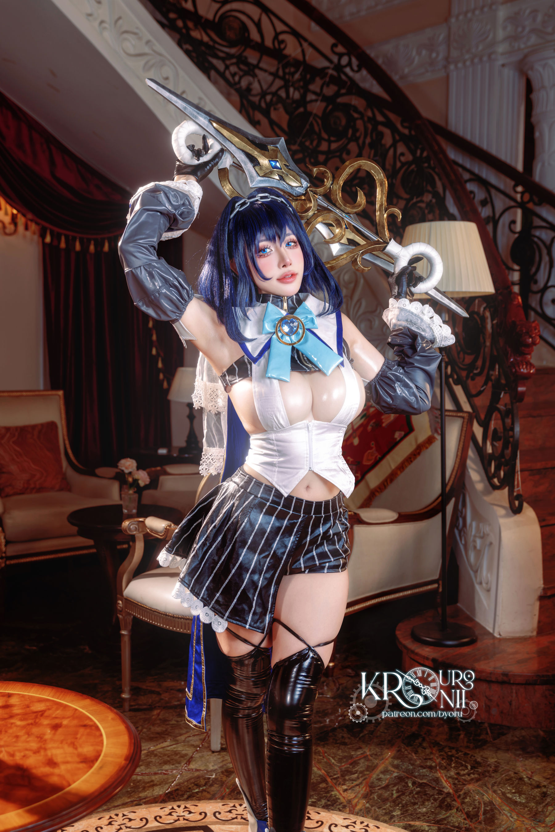 日本性感萝莉 Byoru - Ouro Kronii/(52P)