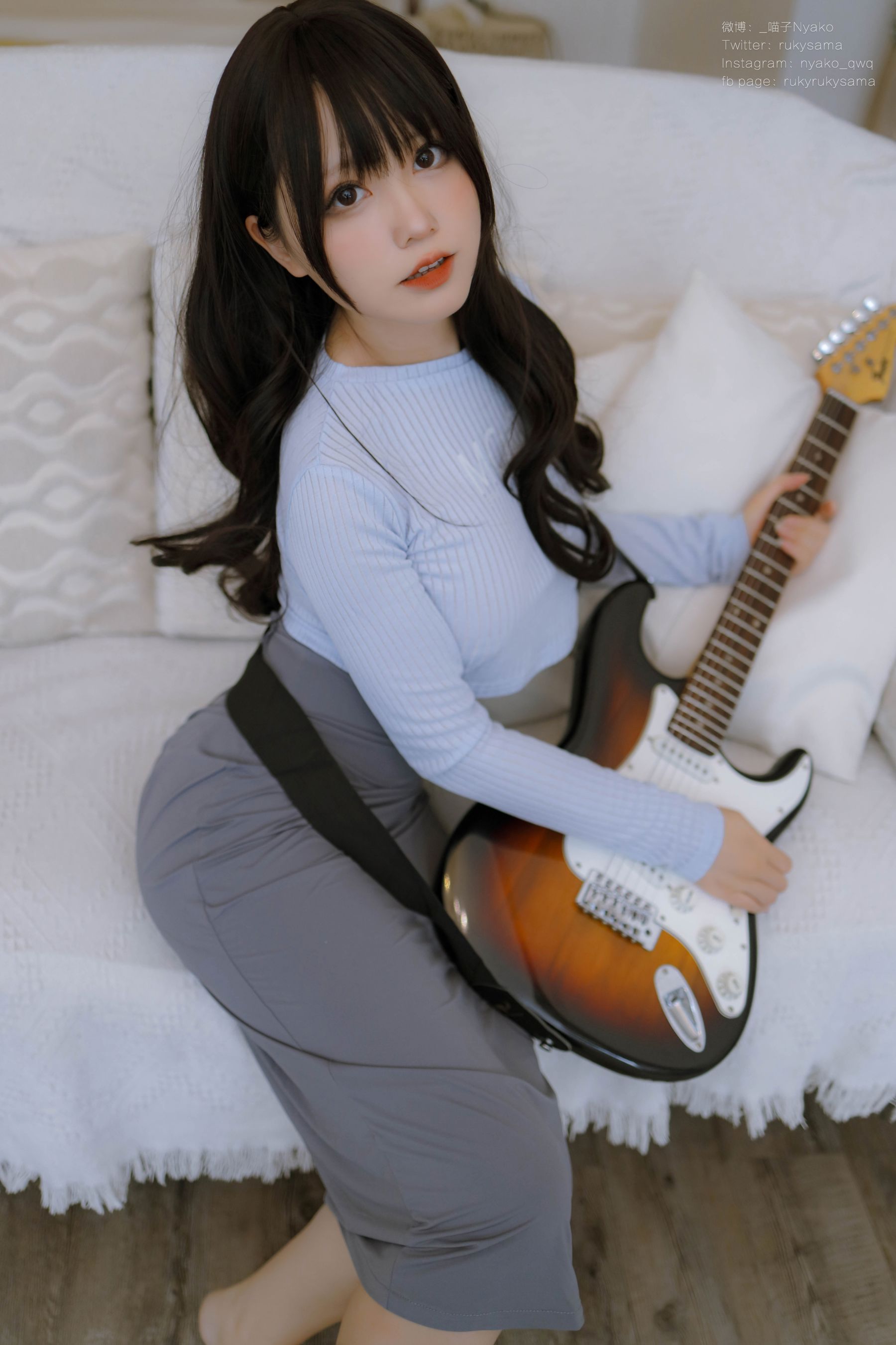 萌妹子 Nyako喵子 - 吉他妹妹/(71P)