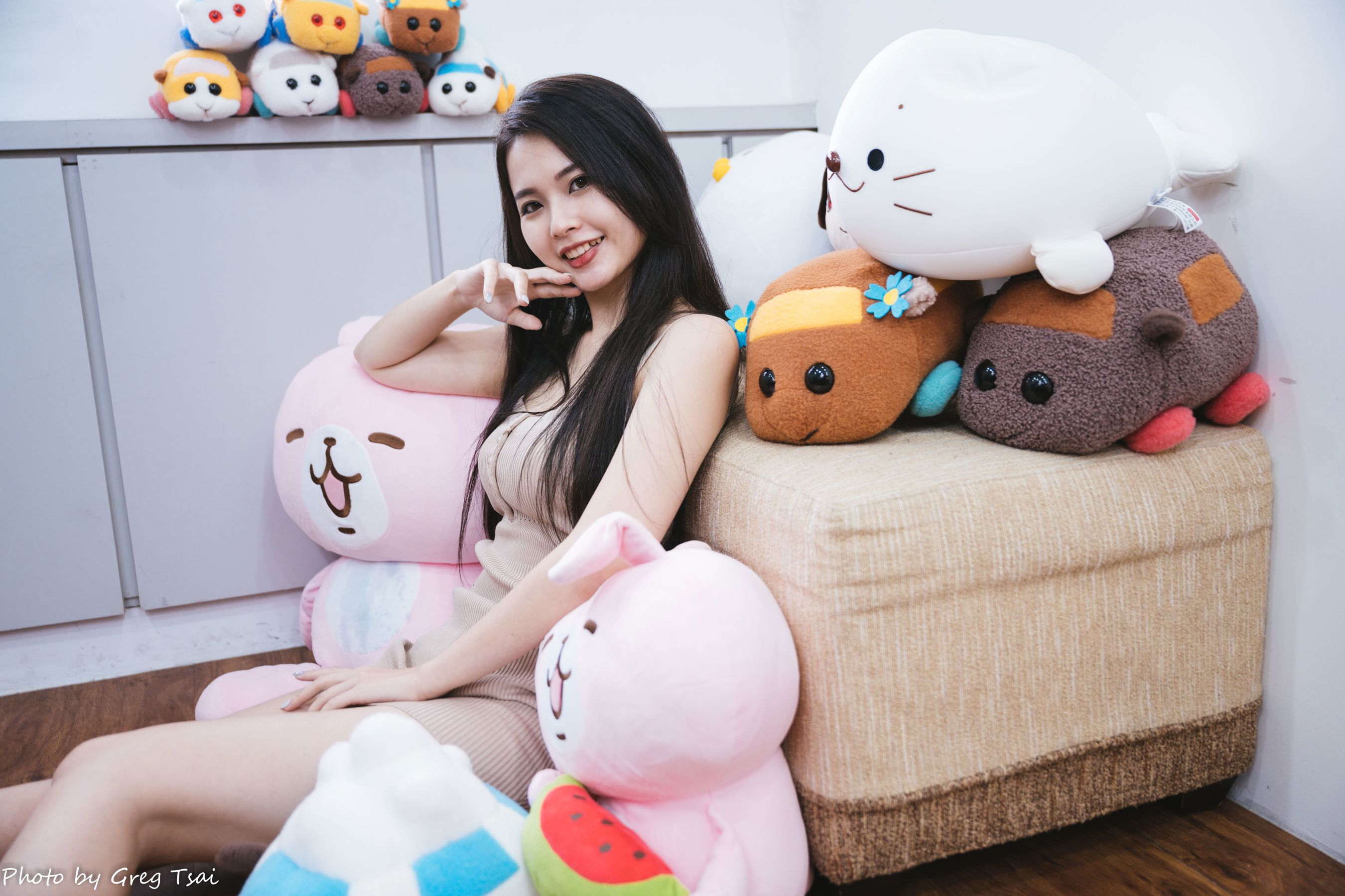 米浆 - 天台棚拍/(93P)