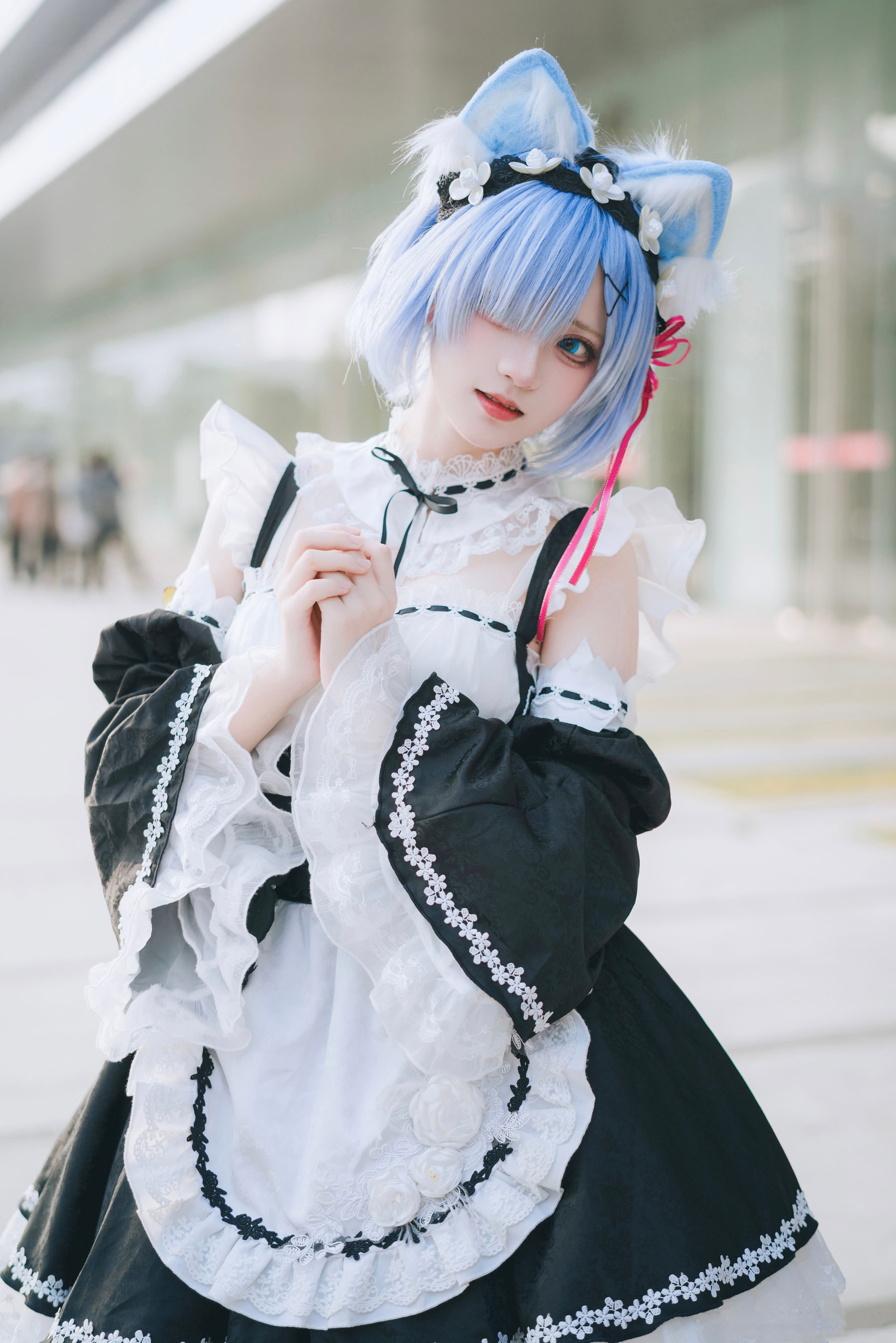 花柒Hana - 萤火虫动漫嘉年华 猫猫蕾姆/(107P)