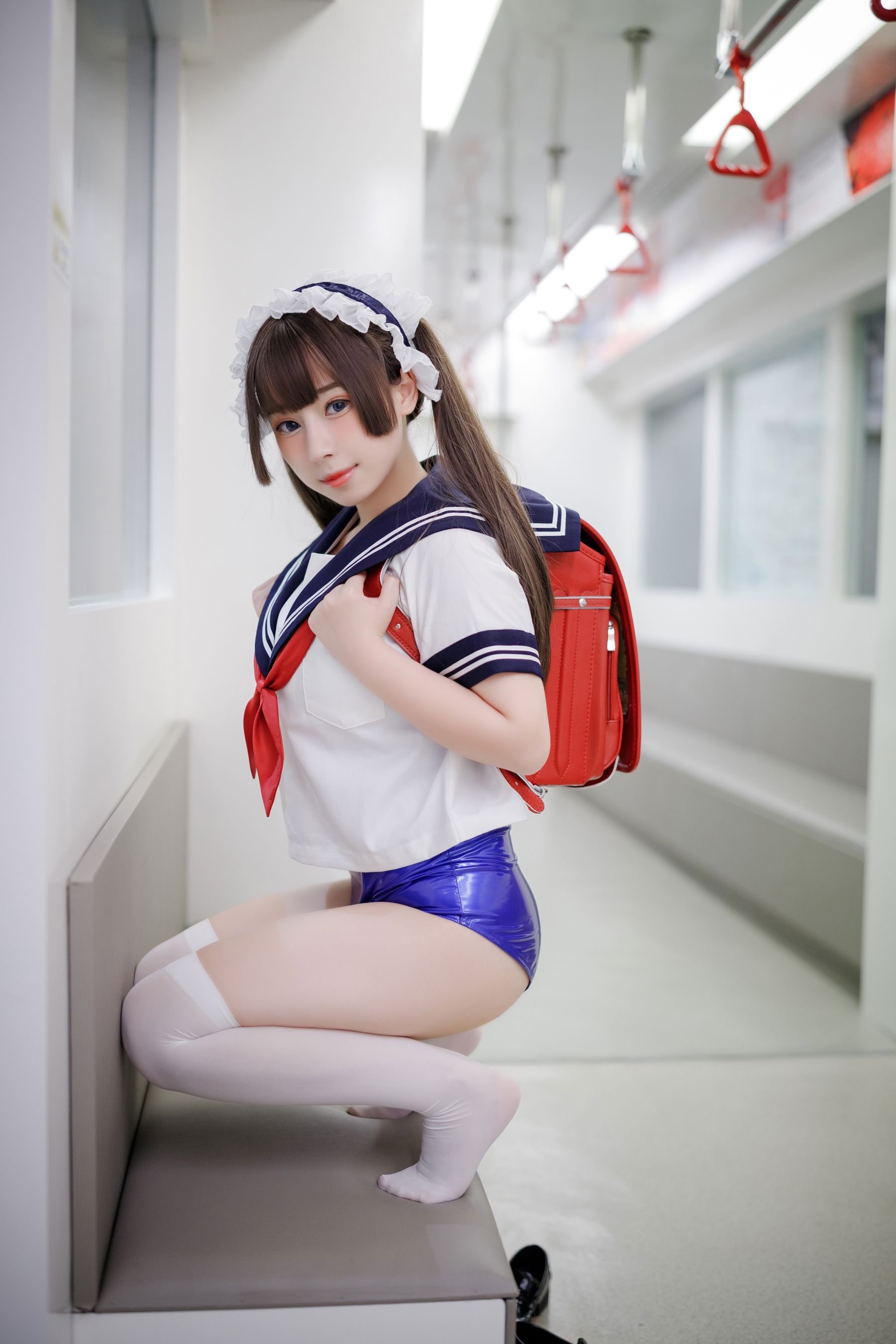 胡桃猫Kurumineko - 电车痴女/(151P)