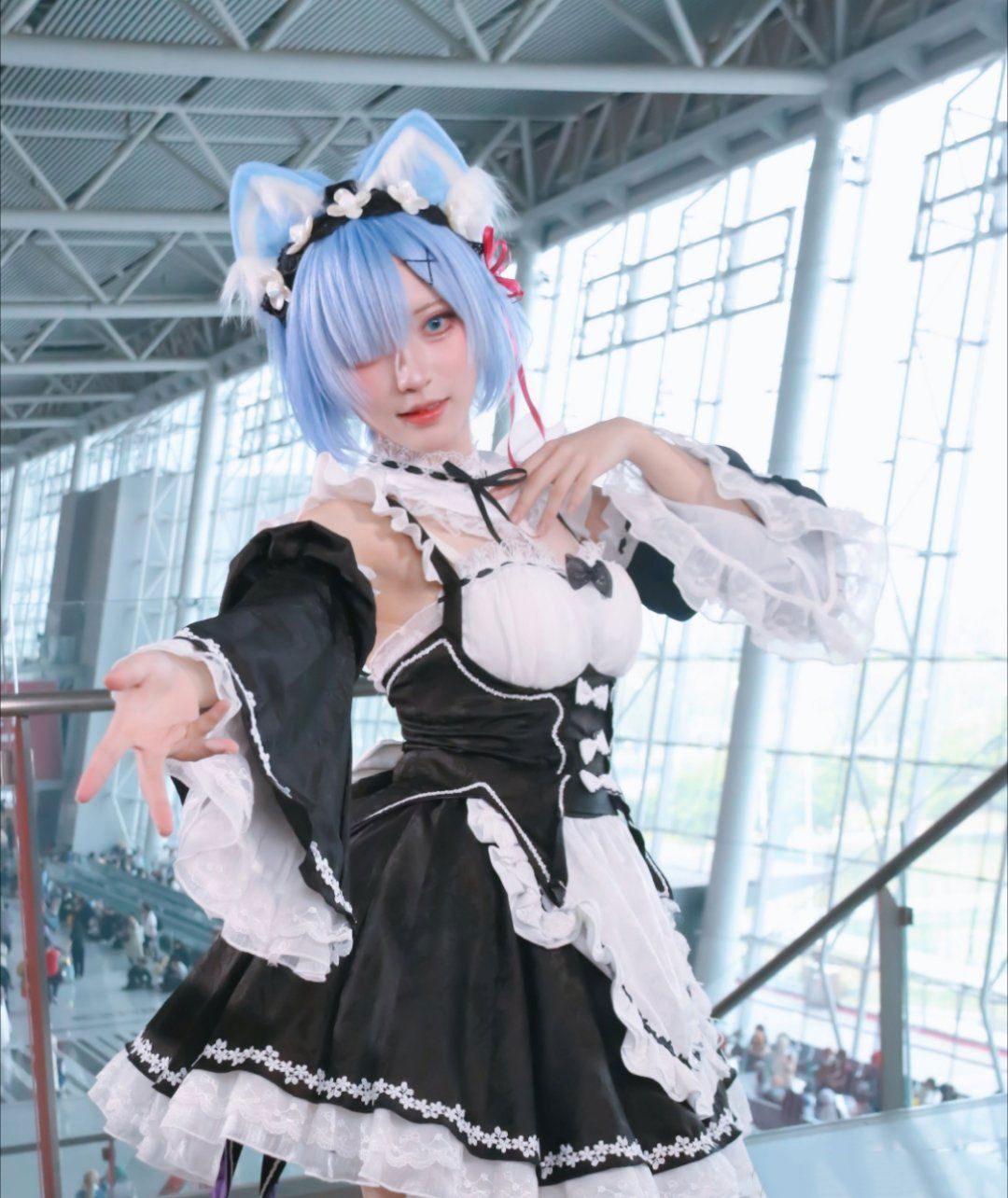 花柒Hana - 萤火虫动漫嘉年华 猫猫蕾姆/(107P)