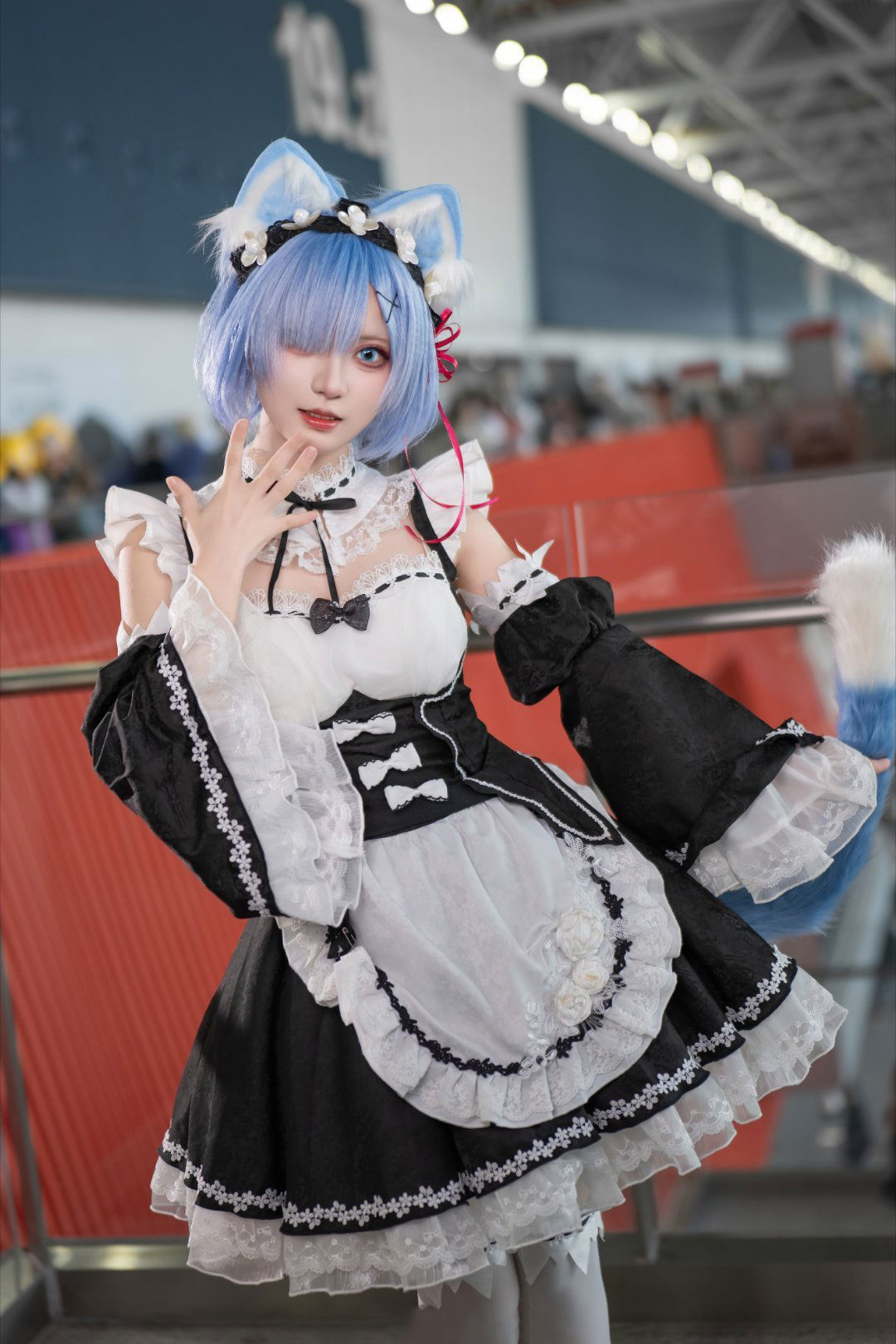 花柒Hana - 萤火虫动漫嘉年华 猫猫蕾姆/(107P)