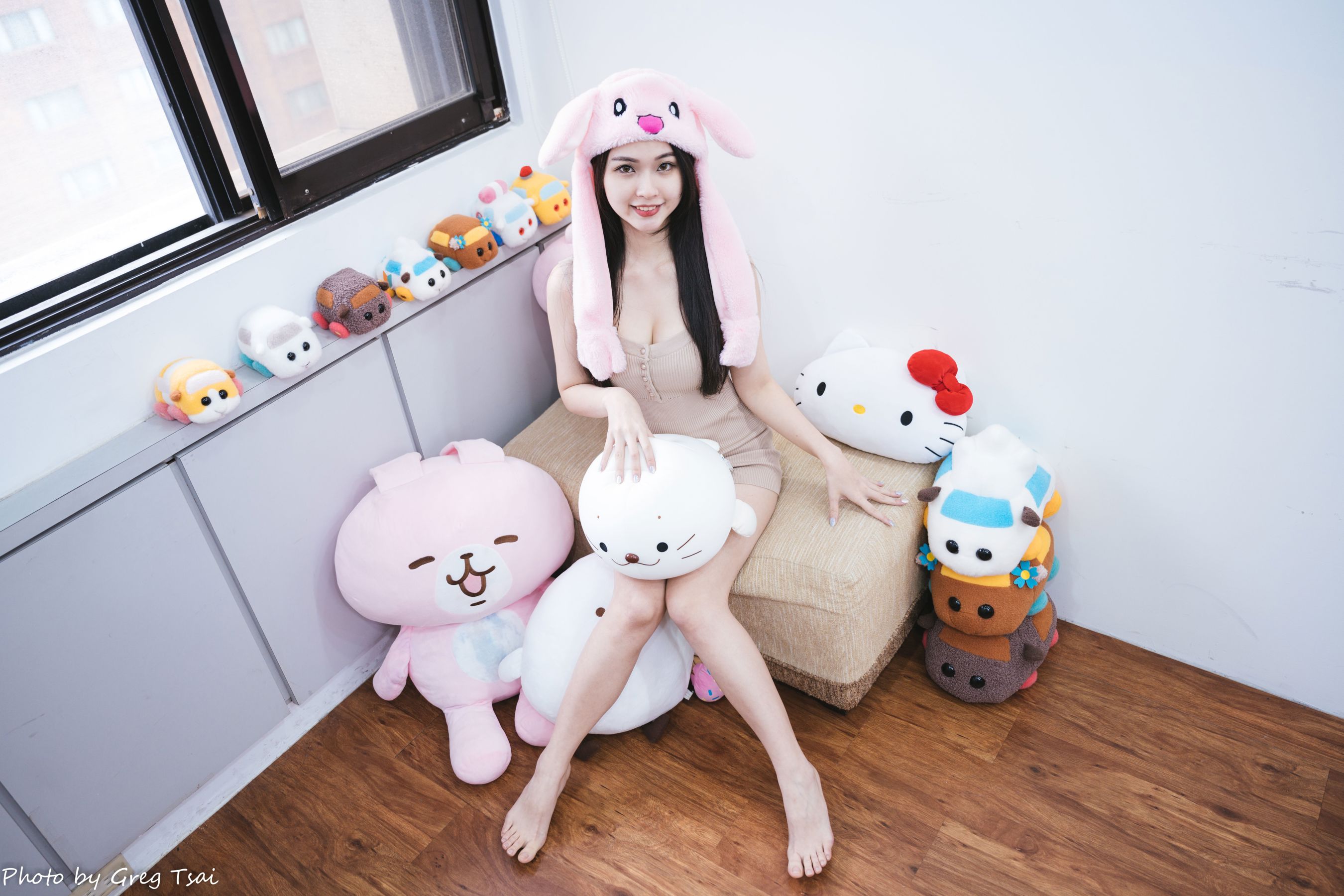 米浆 - 天台棚拍/(93P)