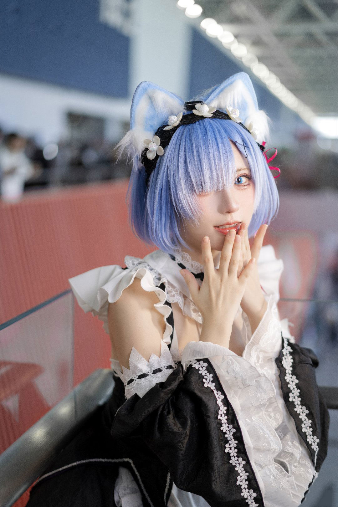 花柒Hana - 萤火虫动漫嘉年华 猫猫蕾姆/(107P)