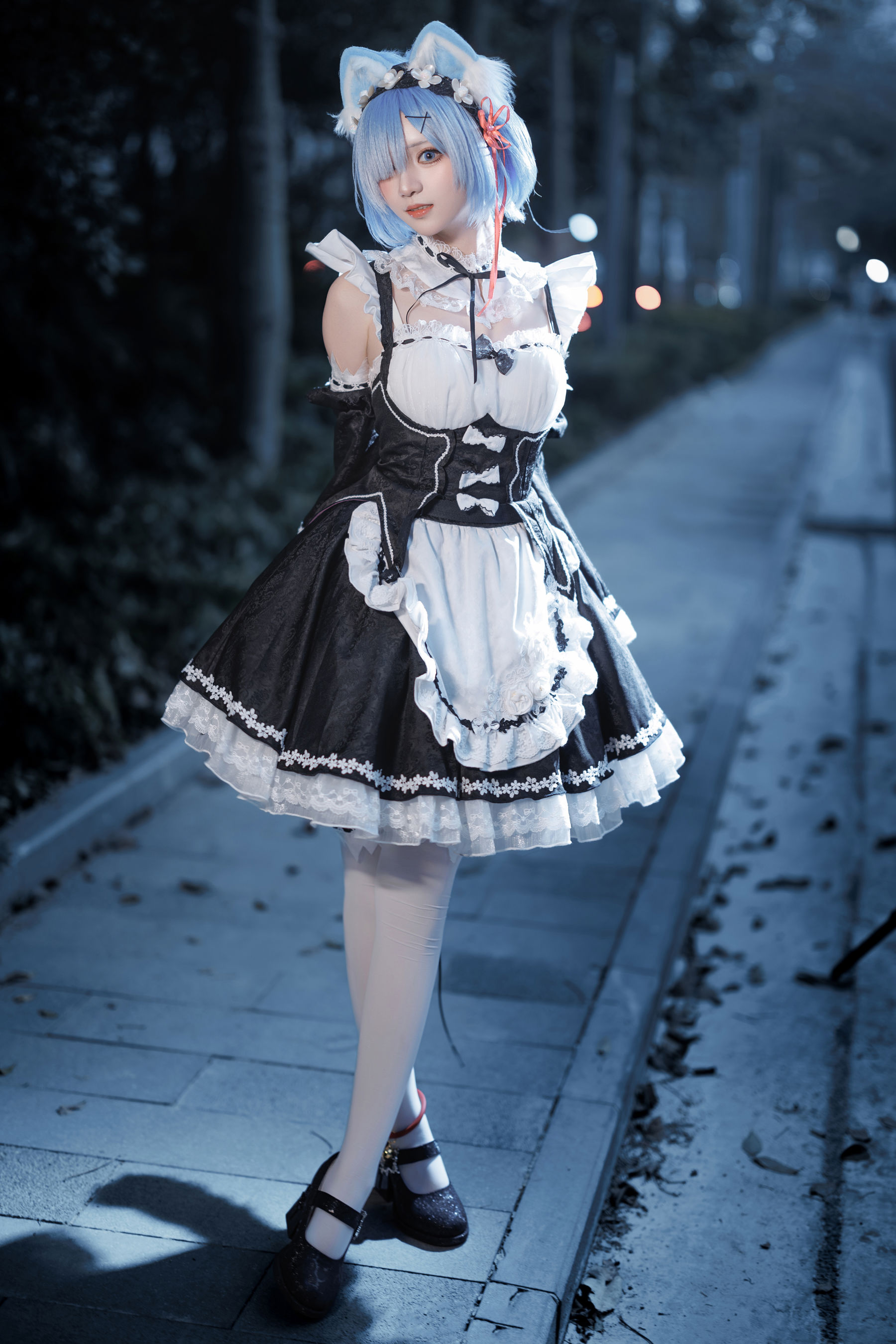 花柒Hana - 萤火虫动漫嘉年华 猫猫蕾姆/(107P)