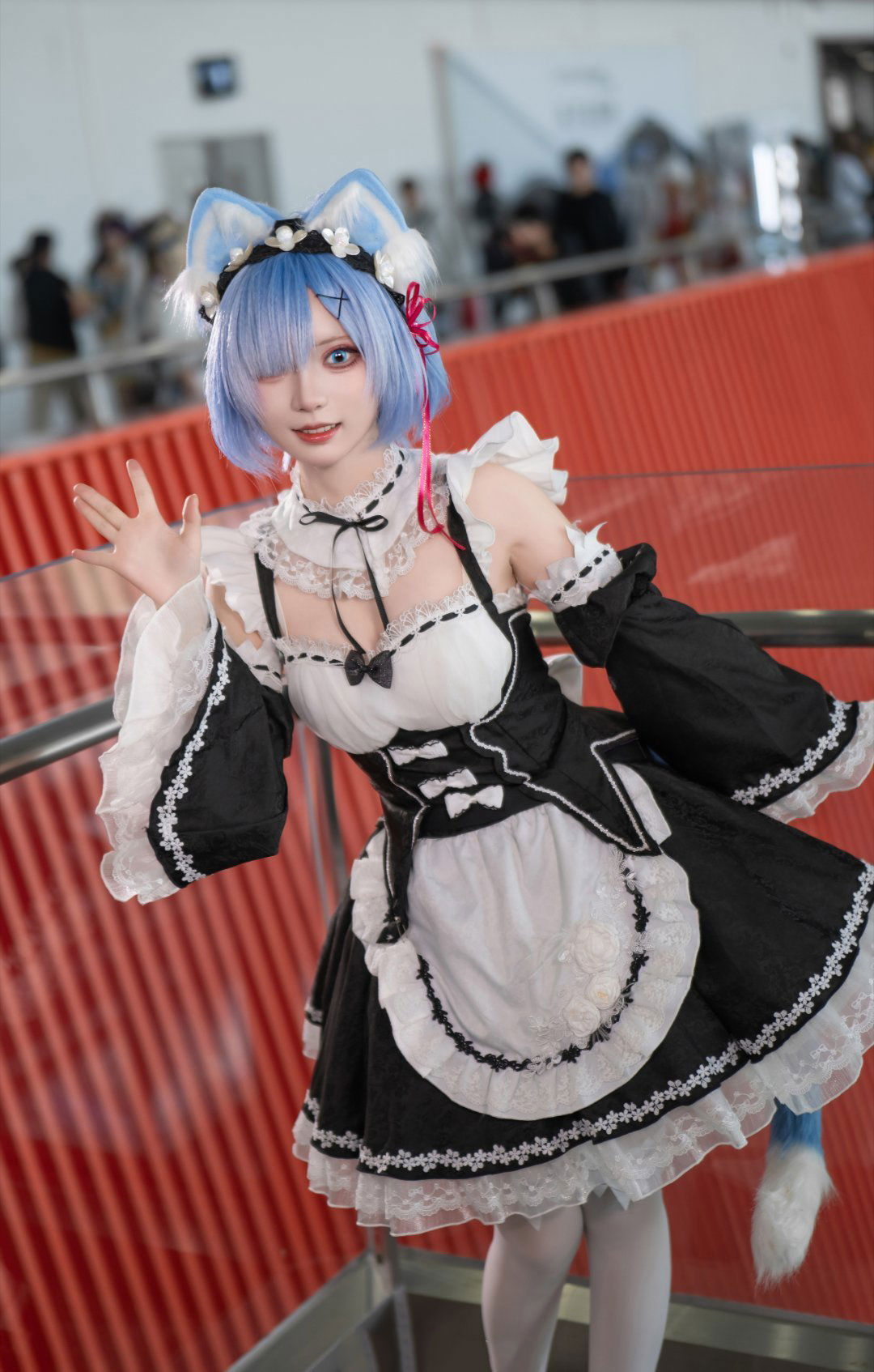 花柒Hana - 萤火虫动漫嘉年华 猫猫蕾姆/(107P)