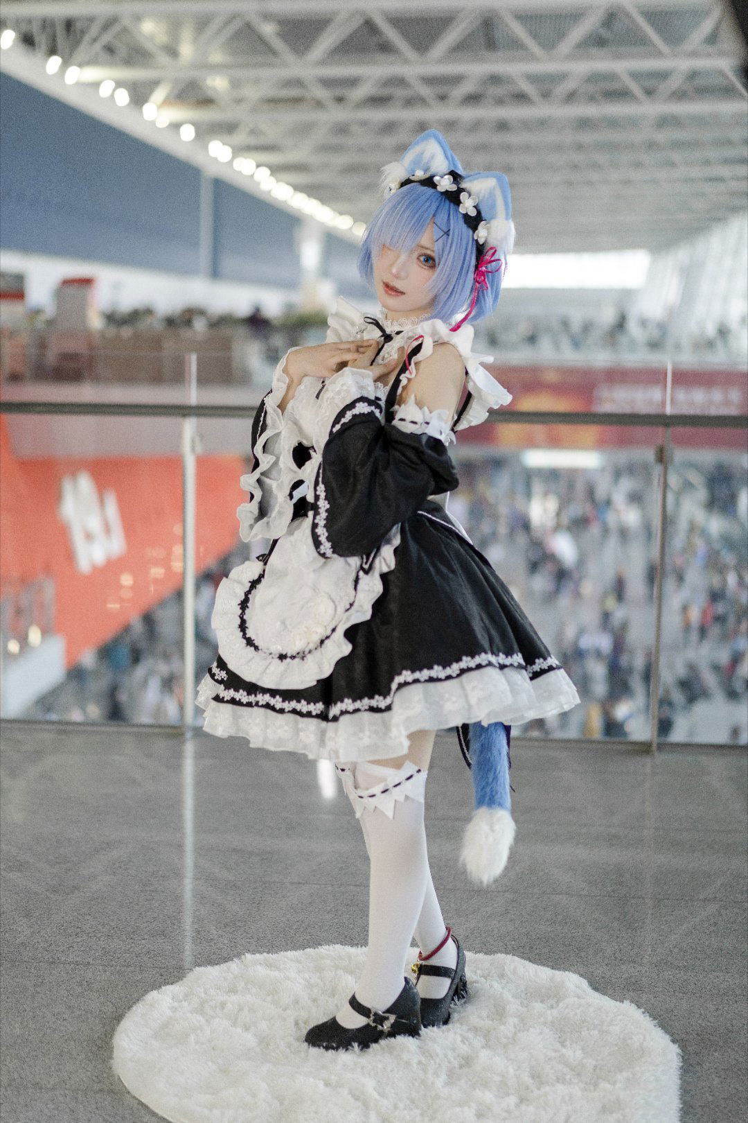 花柒Hana - 萤火虫动漫嘉年华 猫猫蕾姆/(107P)