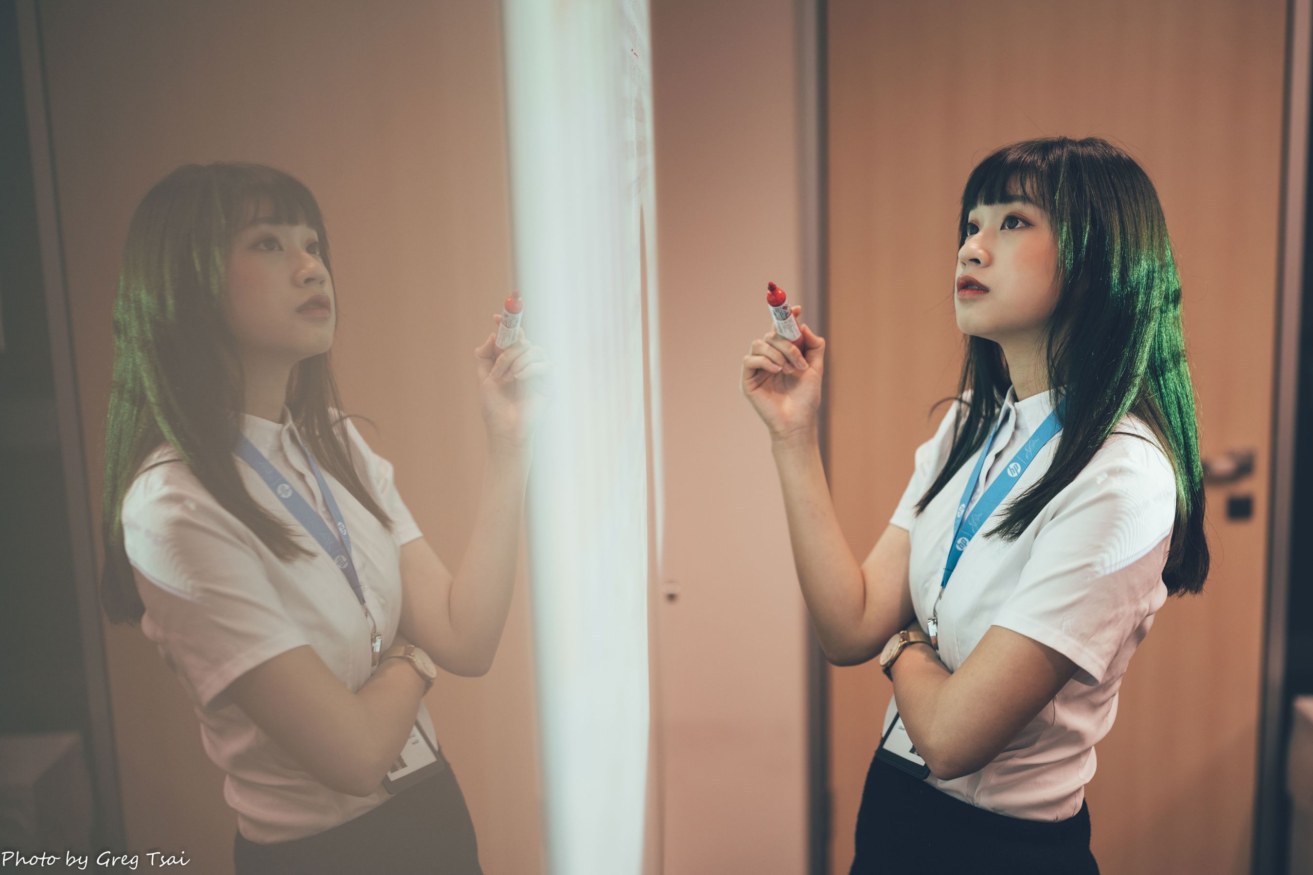 View - 若颖 - Office lady - 图库库