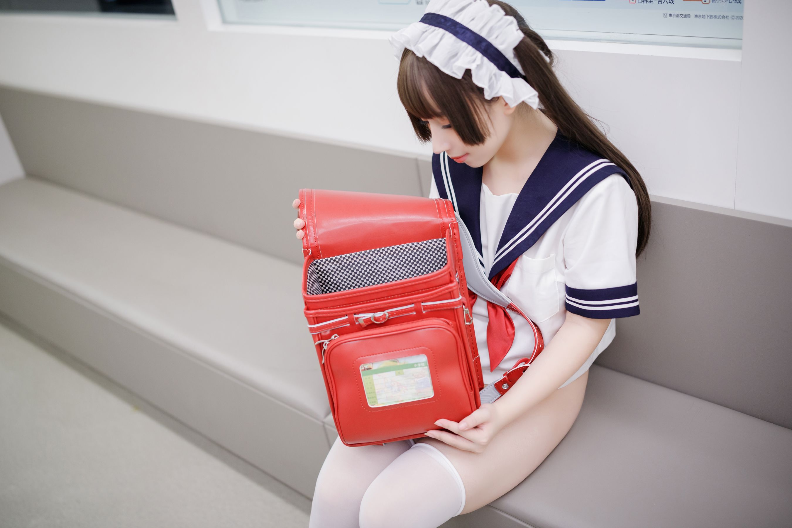 胡桃猫Kurumineko - 电车痴女/(151P)