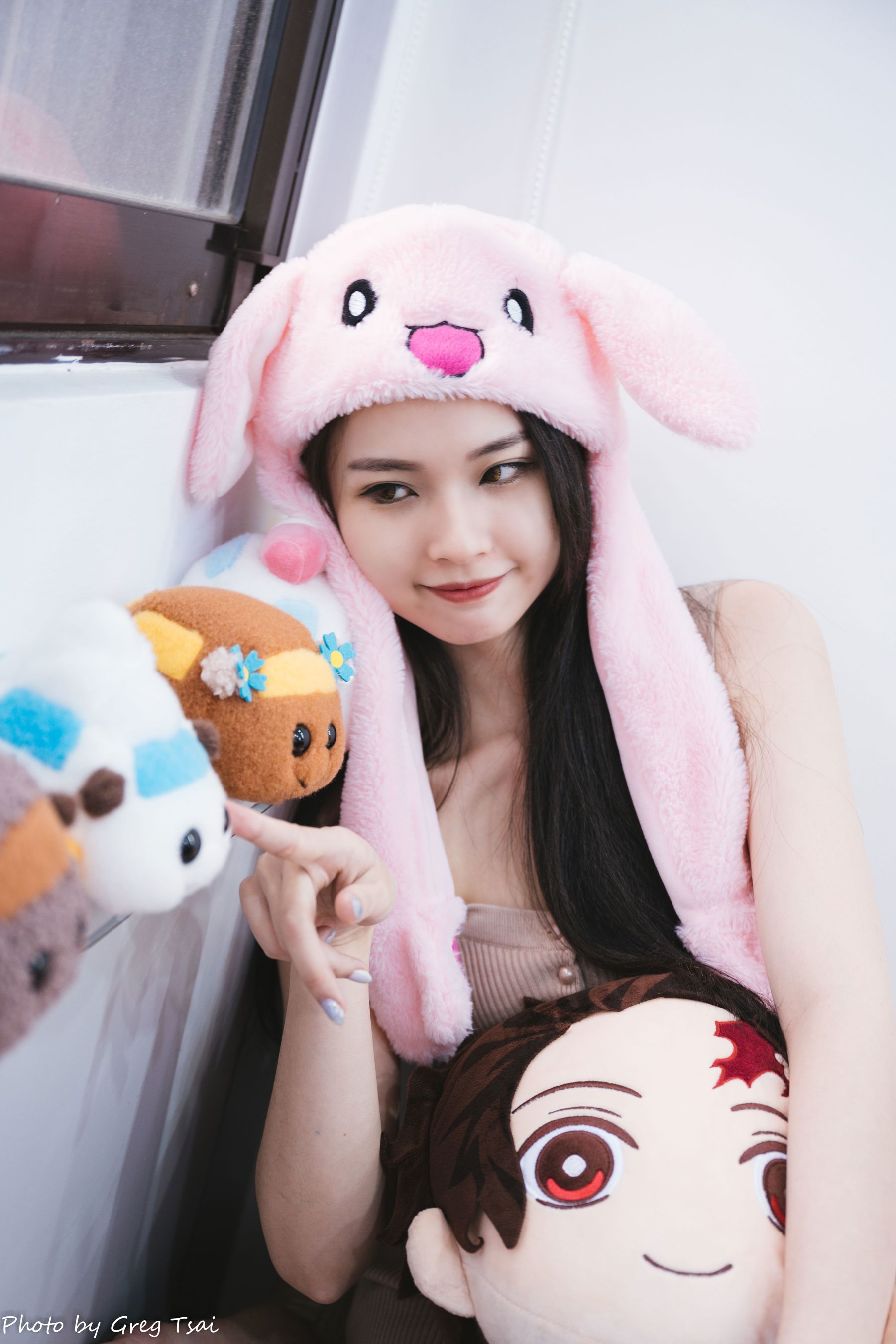 米浆 - 天台棚拍/(93P)