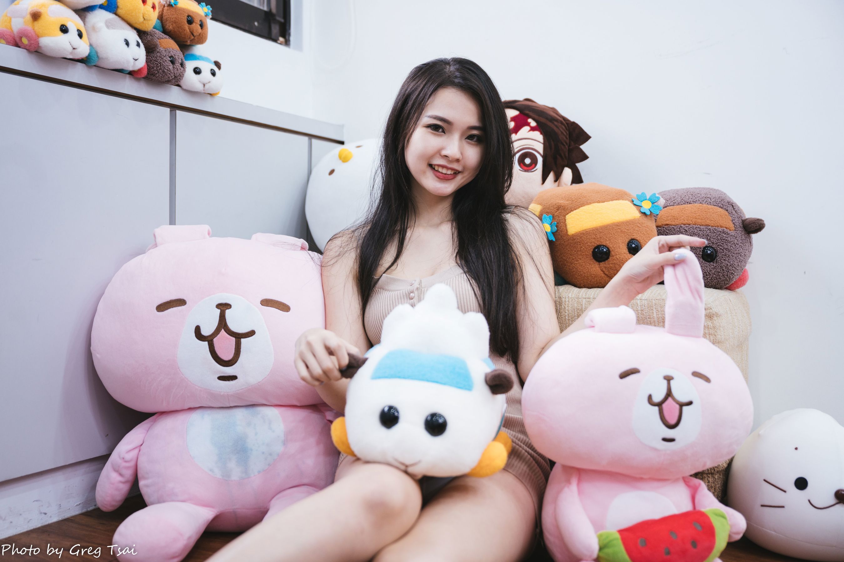 米浆 - 天台棚拍/(93P)