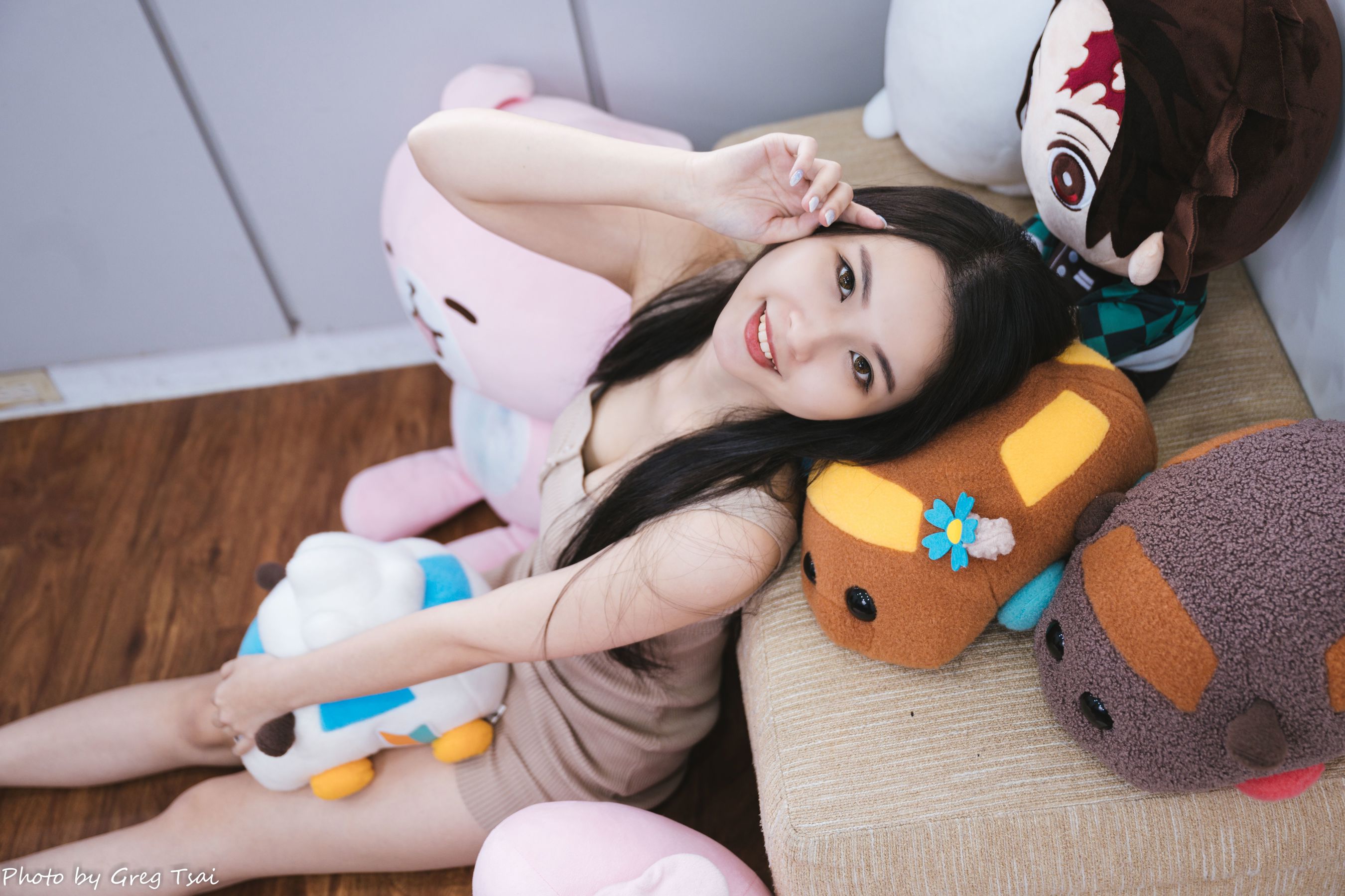 米浆 - 天台棚拍/(93P)