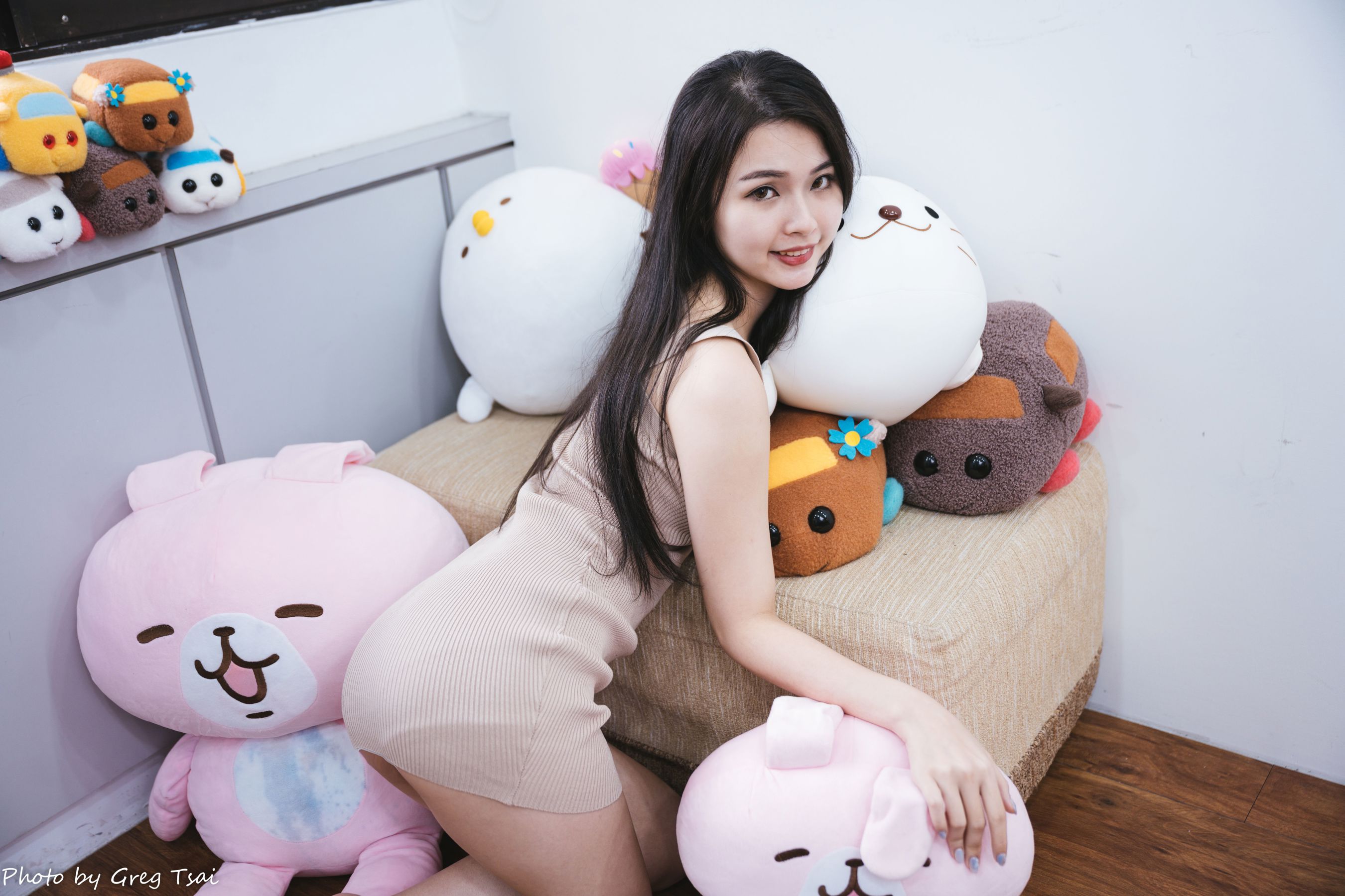 米浆 - 天台棚拍/(93P)