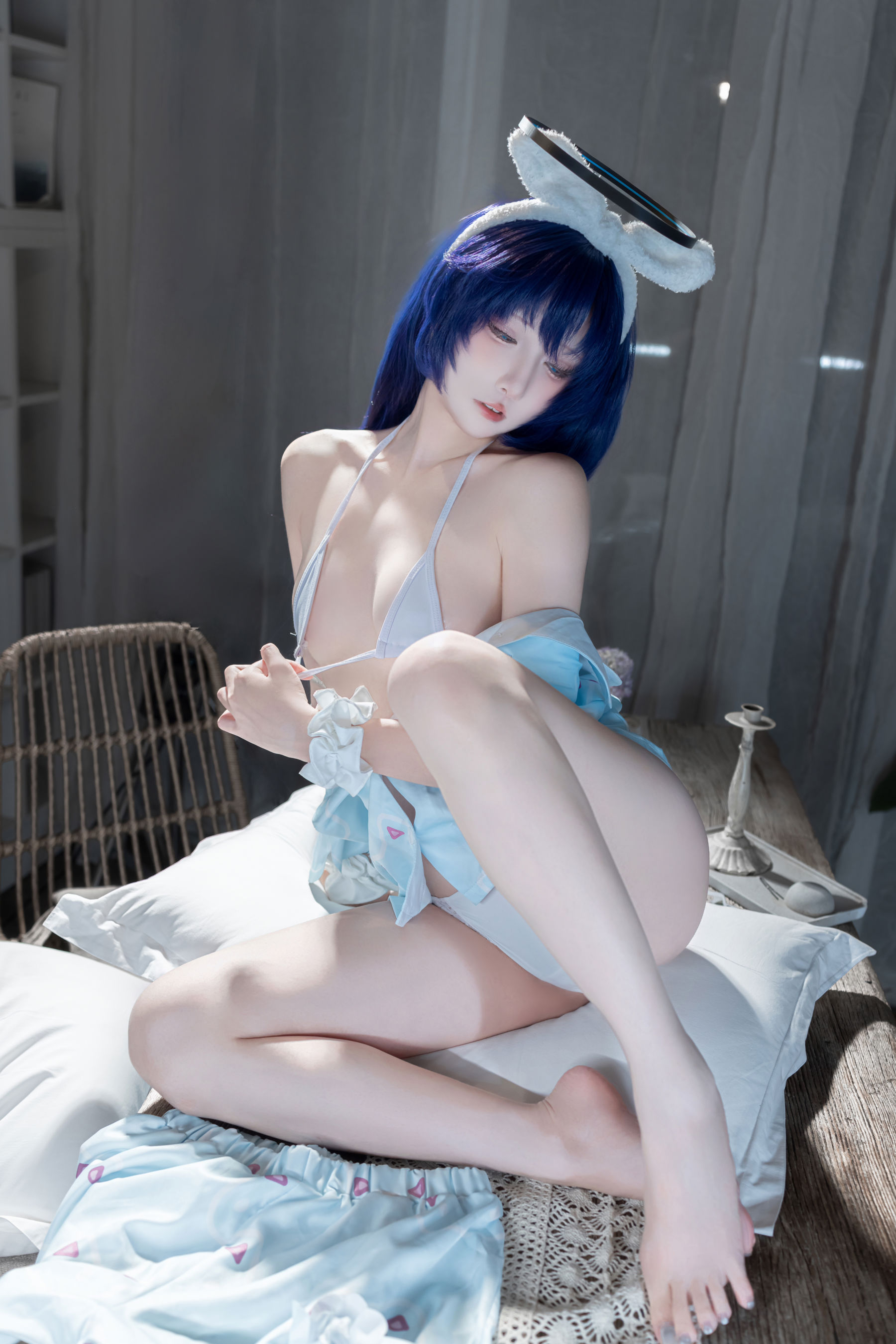 纸悦Etsu_ko - 优香睡衣/(35P)