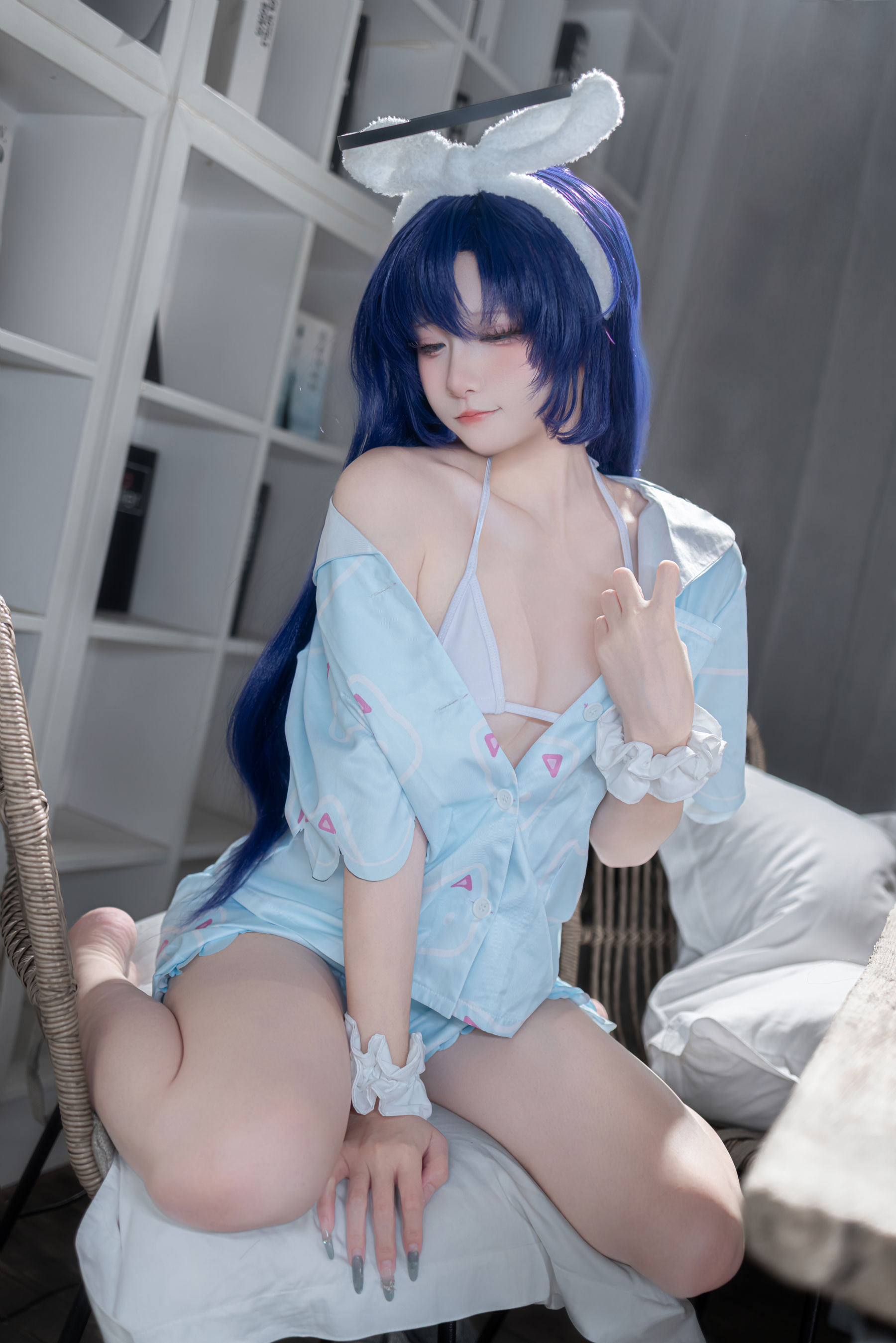 纸悦Etsu_ko - 优香睡衣/(35P)