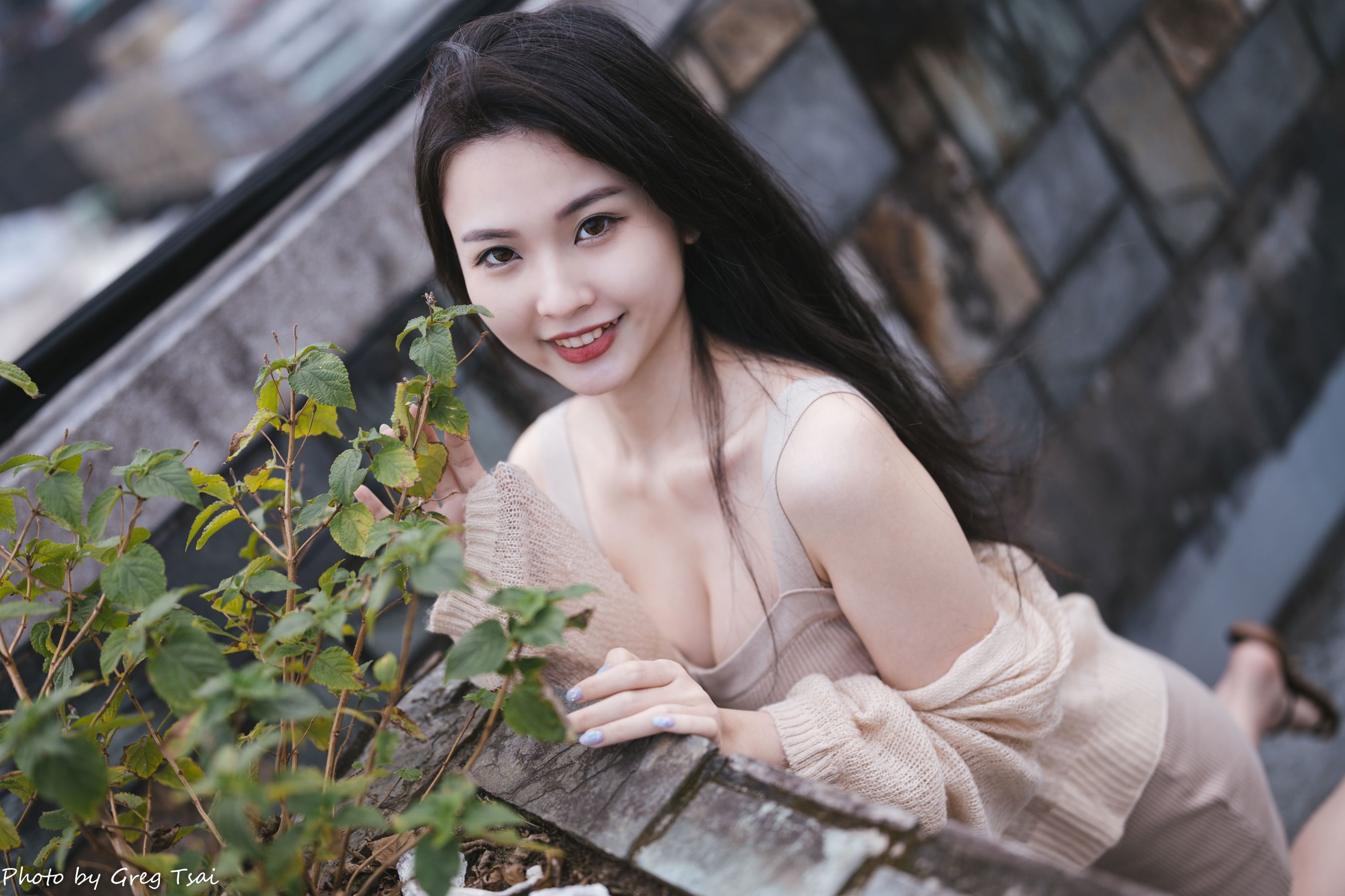 米浆 - 天台棚拍/(93P)