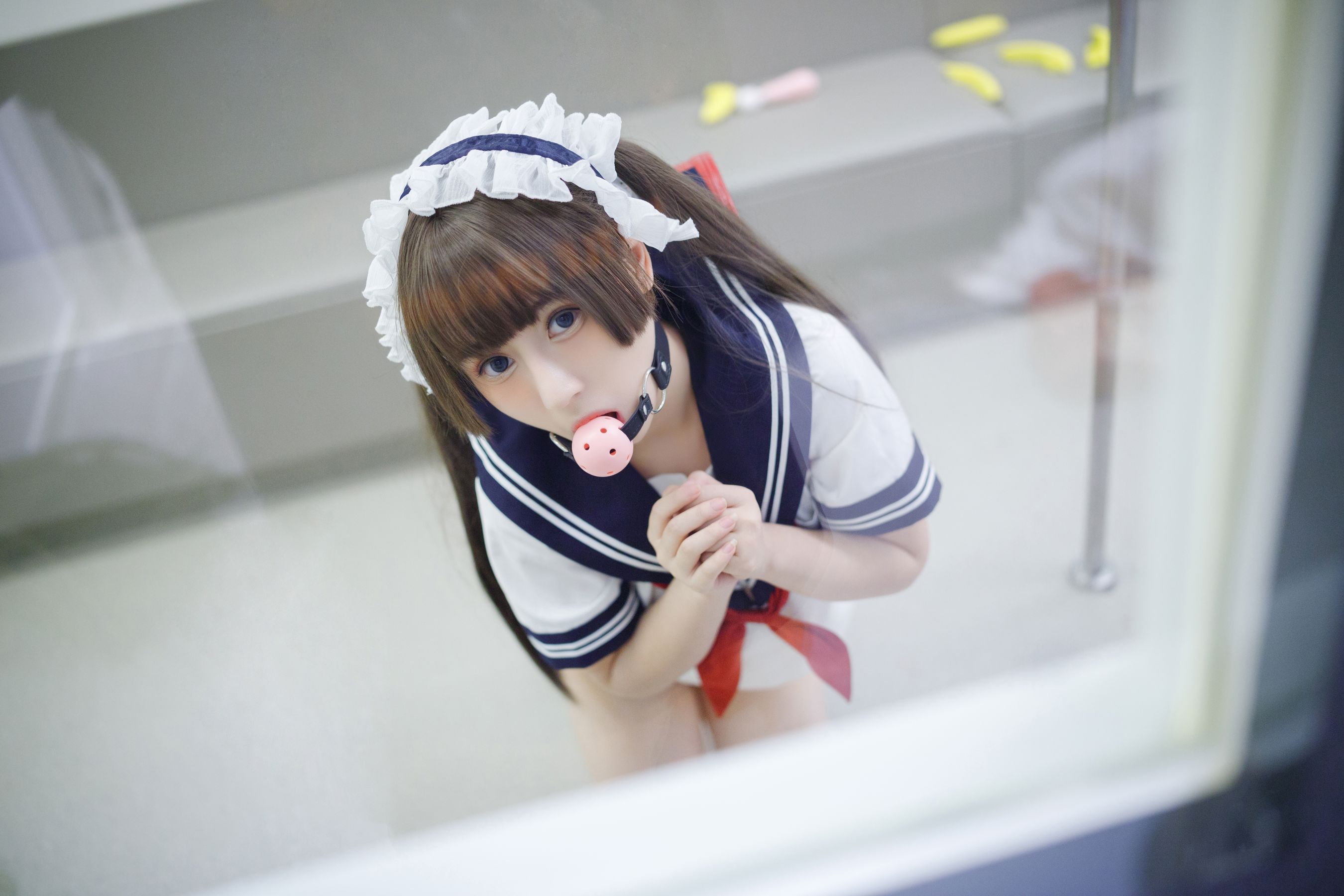 胡桃猫Kurumineko - 电车痴女/(151P)