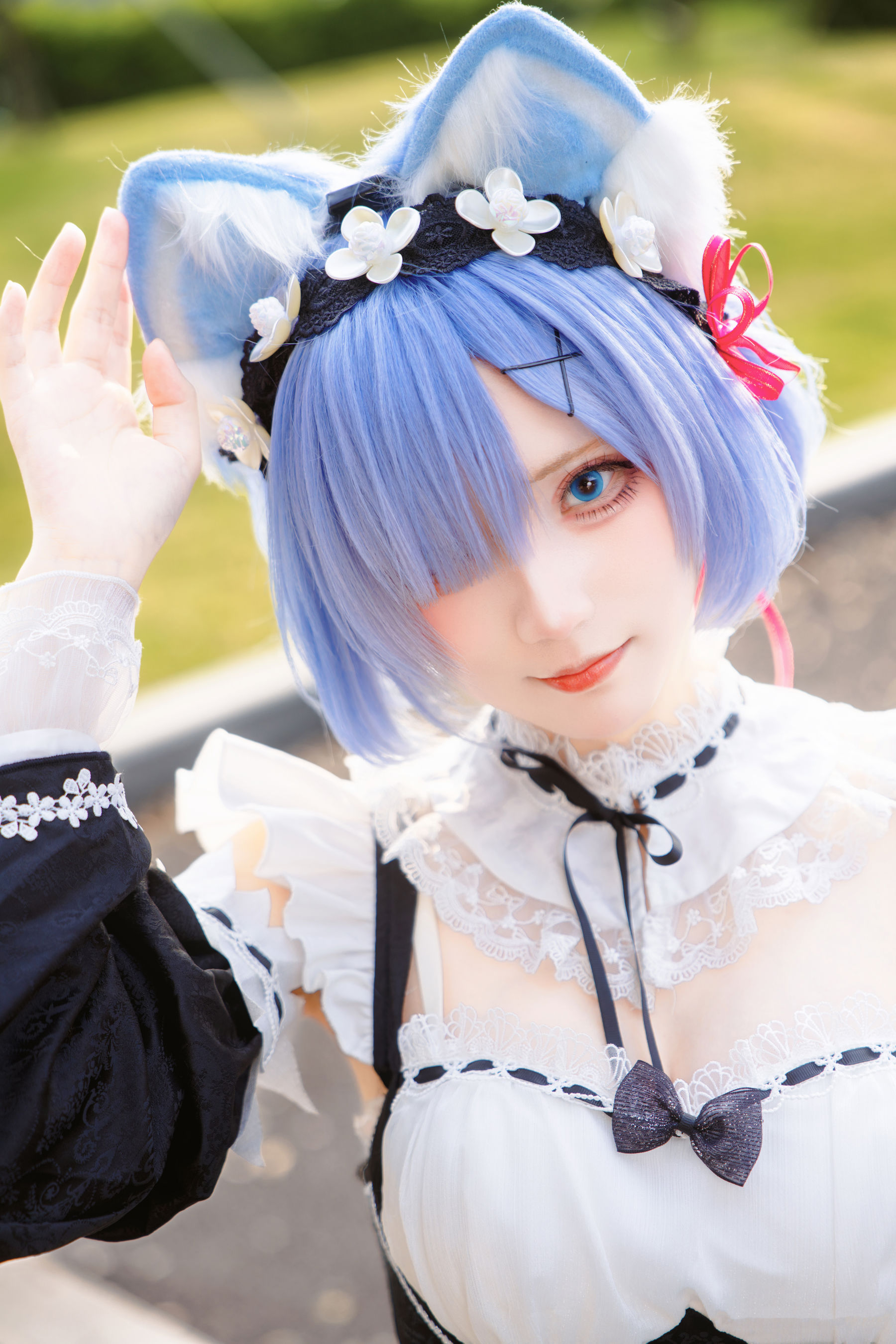 花柒Hana - 萤火虫动漫嘉年华 猫猫蕾姆/(107P)