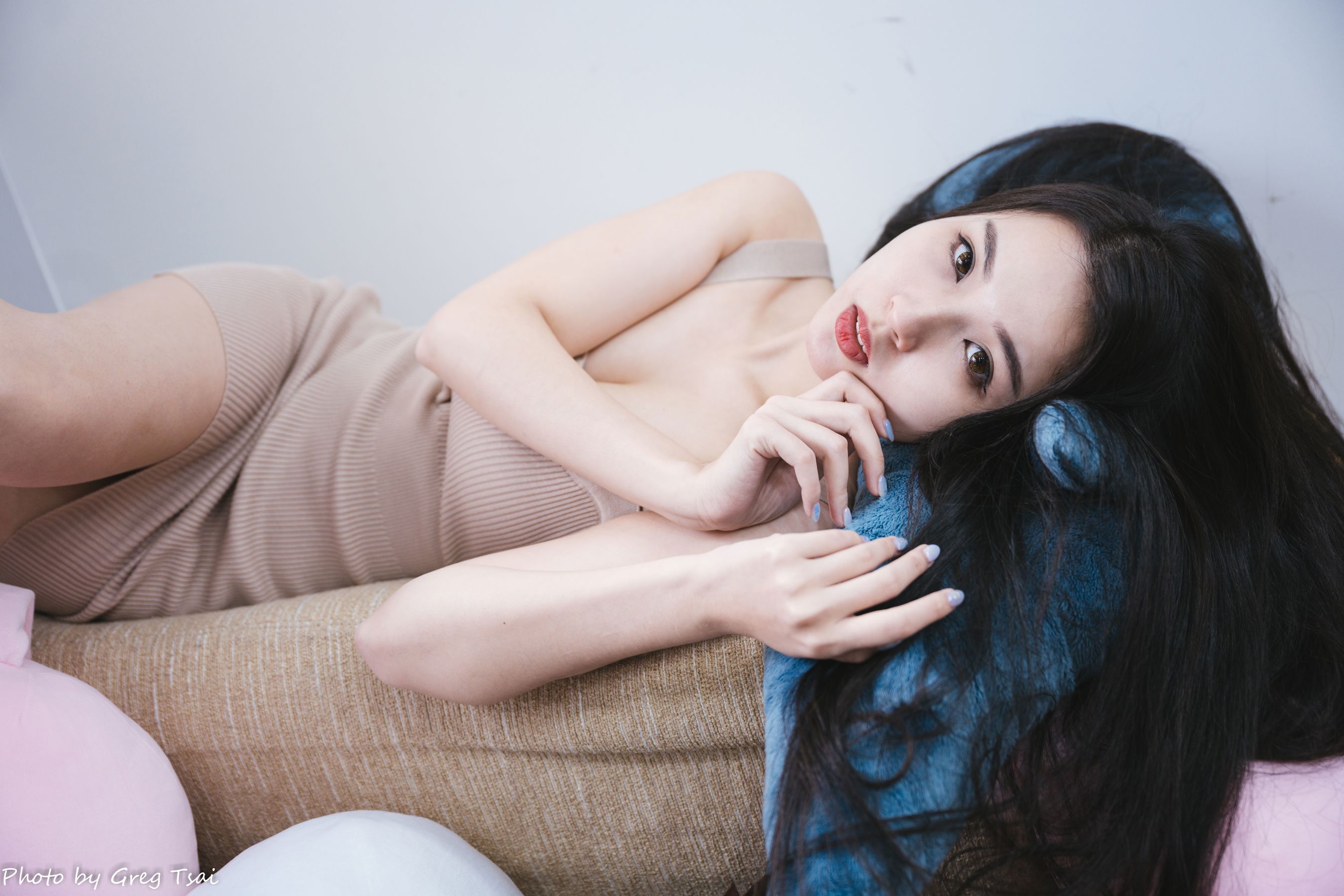 米浆 - 天台棚拍/(93P)