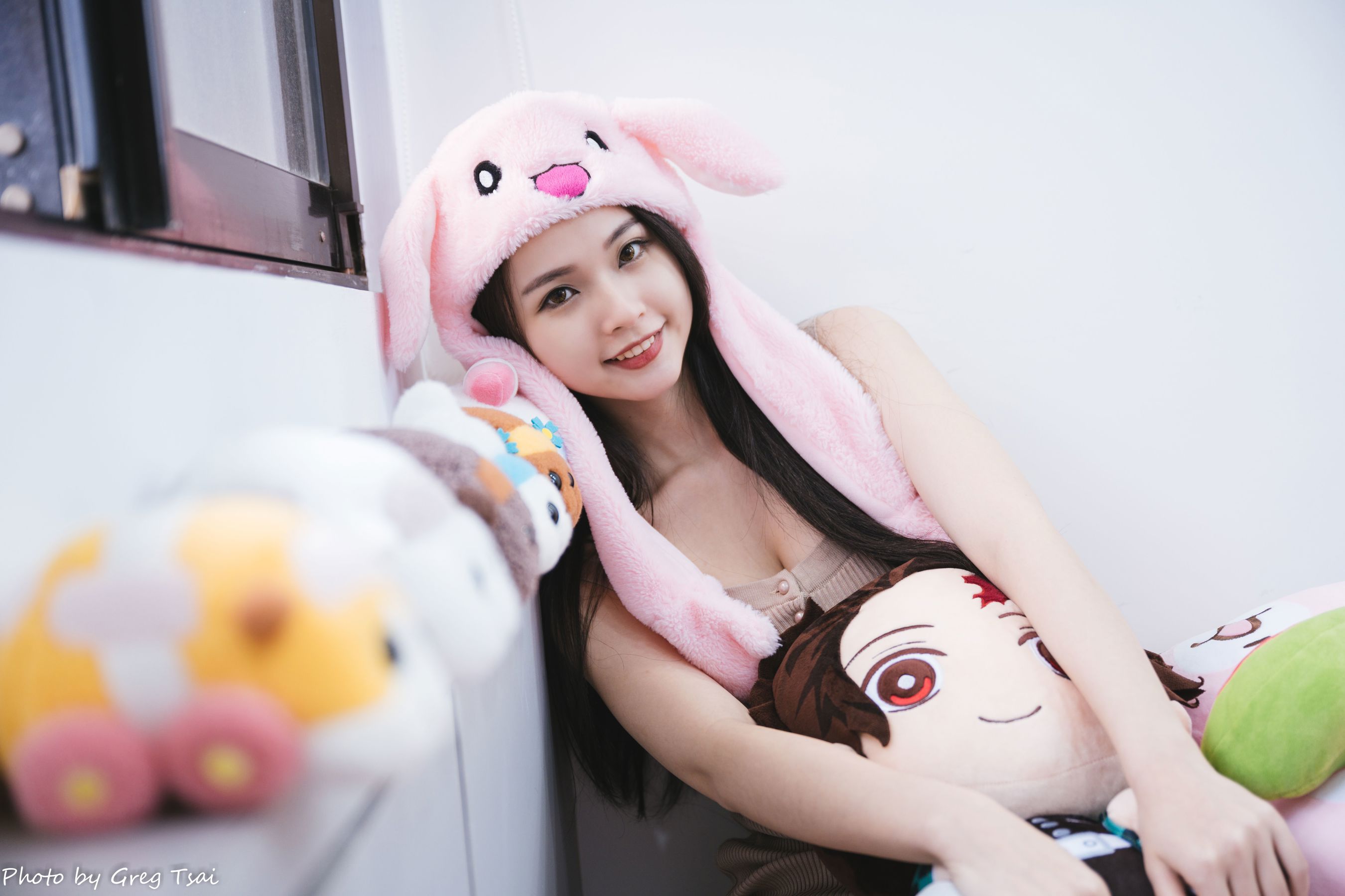 米浆 - 天台棚拍/(93P)