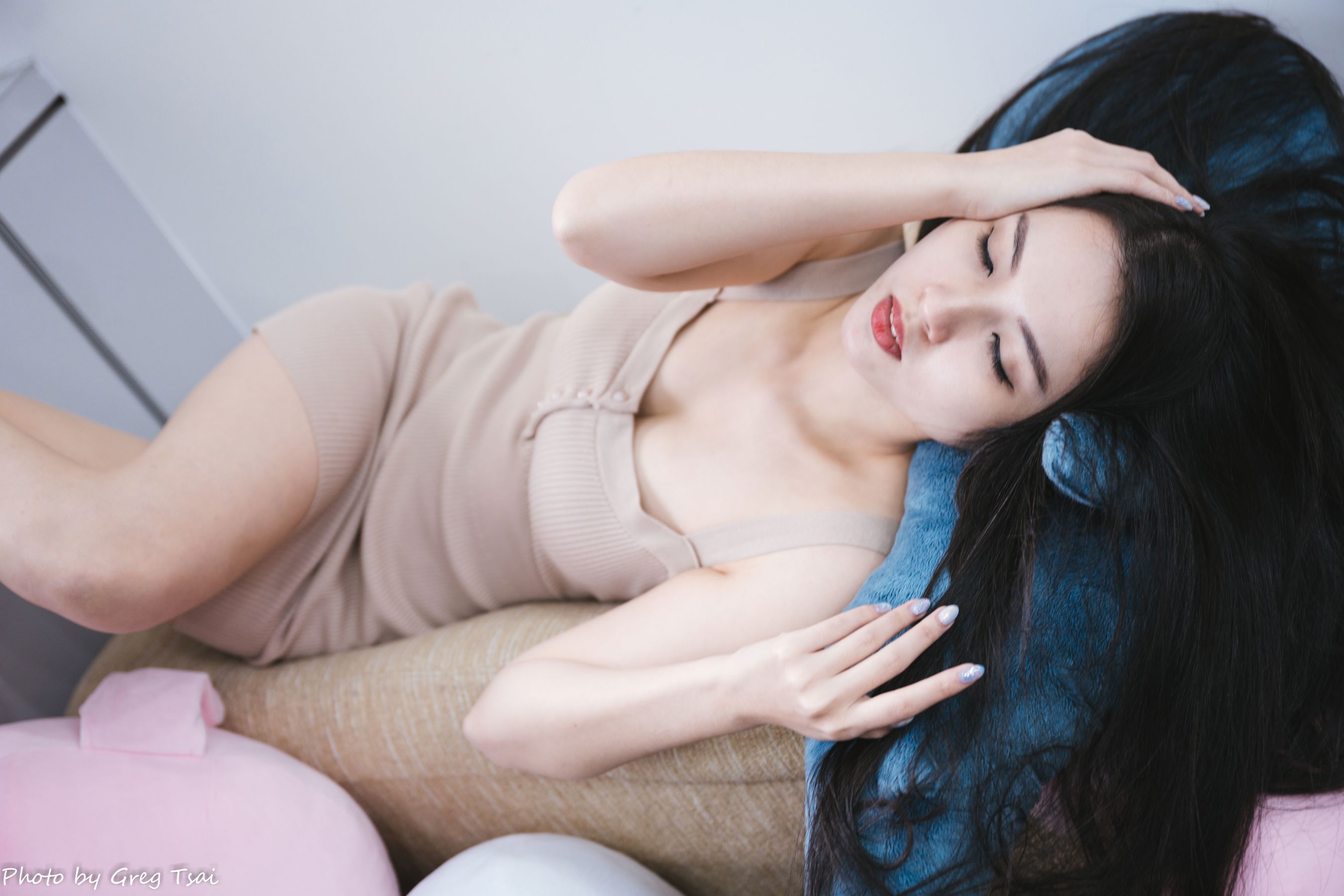 米浆 - 天台棚拍/(93P)