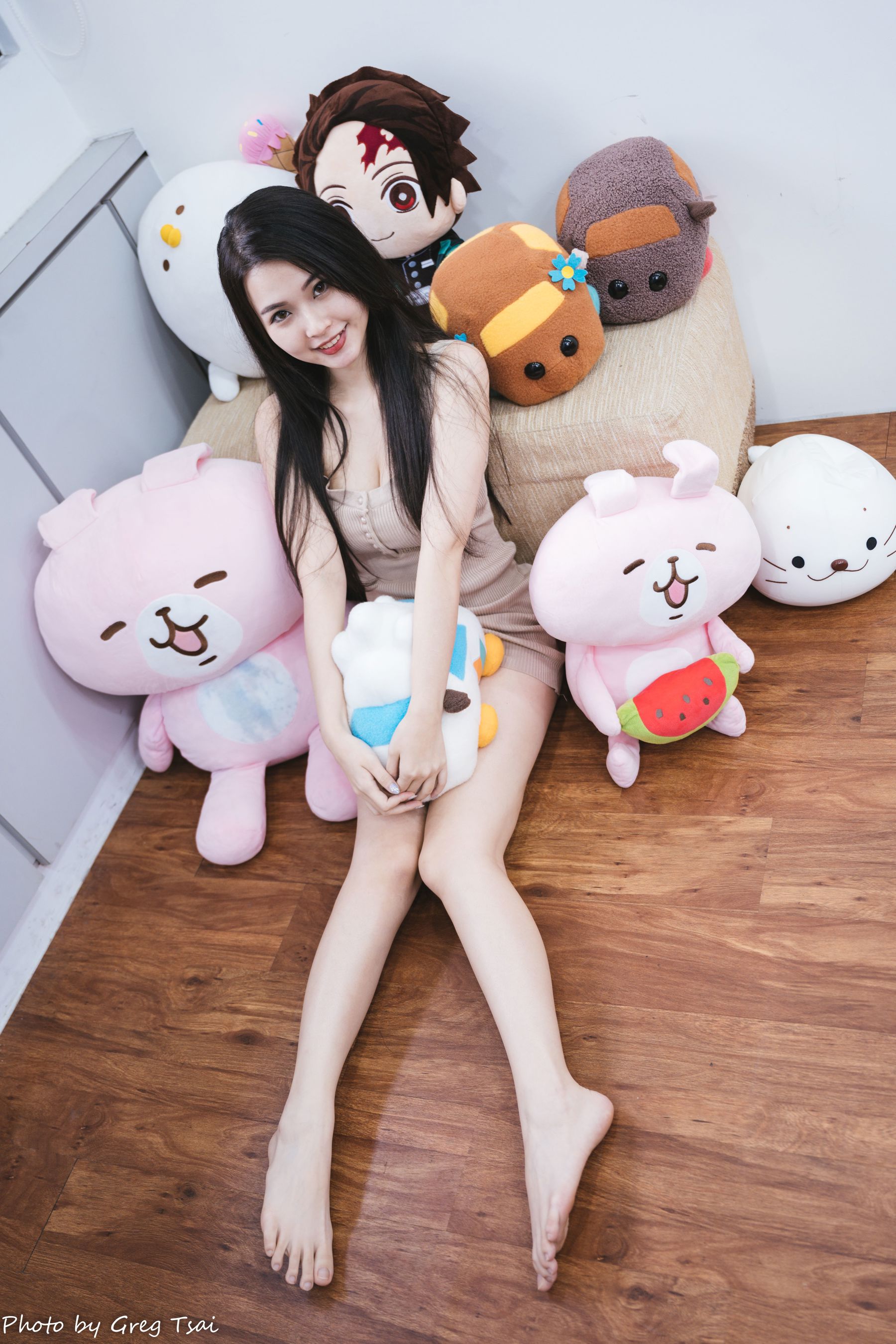 米浆 - 天台棚拍/(93P)