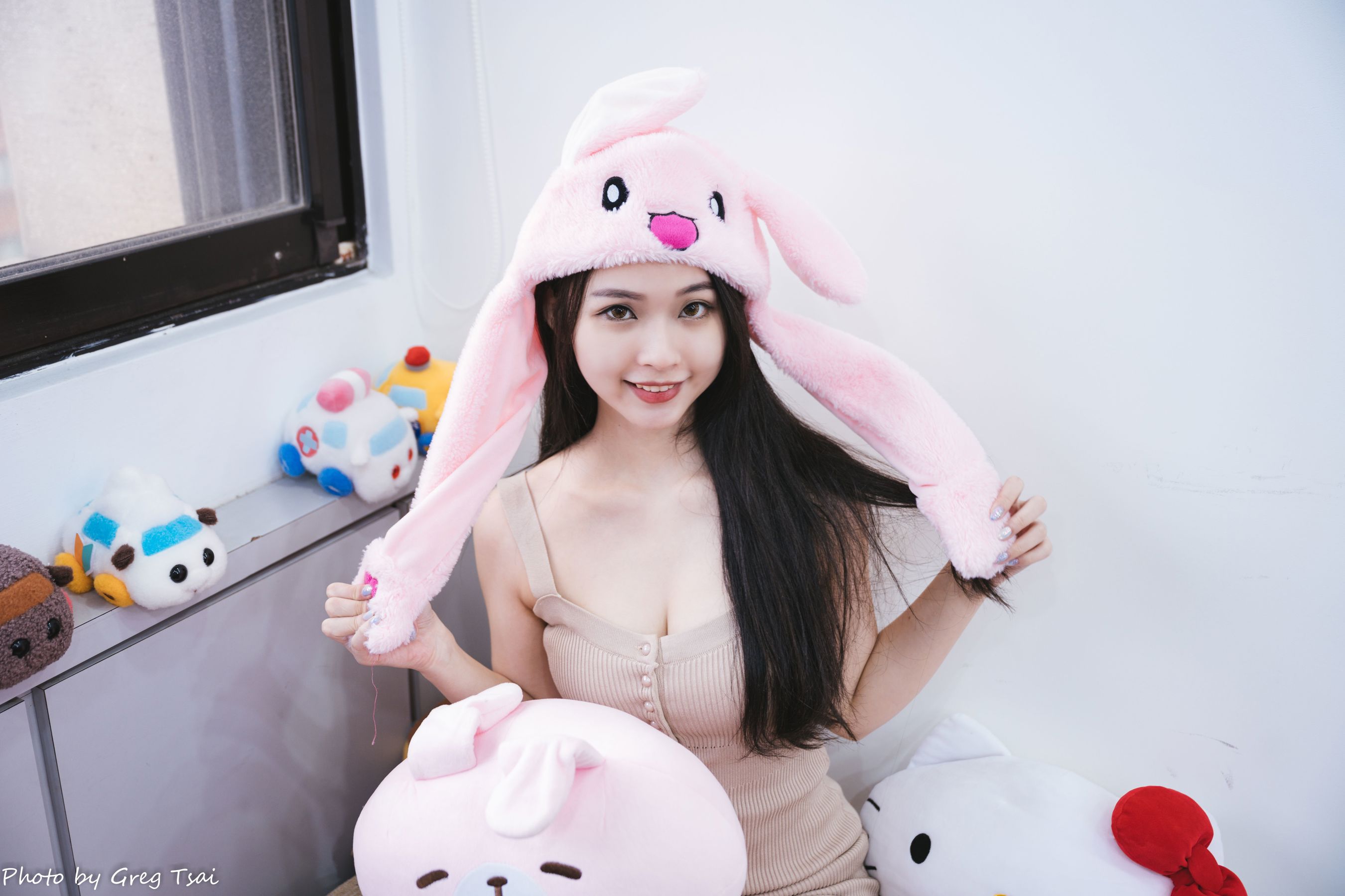 米浆 - 天台棚拍/(93P)