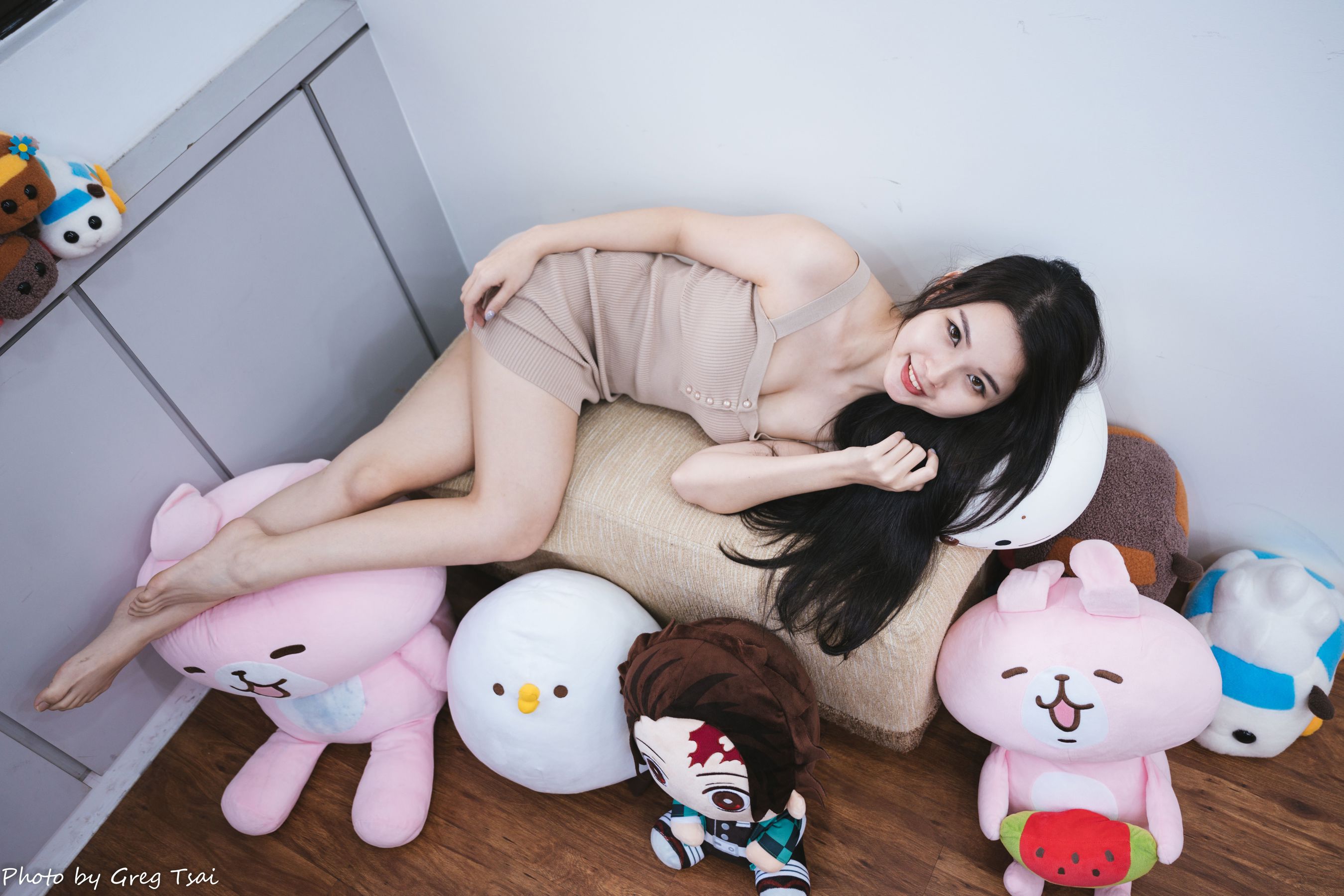 米浆 - 天台棚拍/(93P)