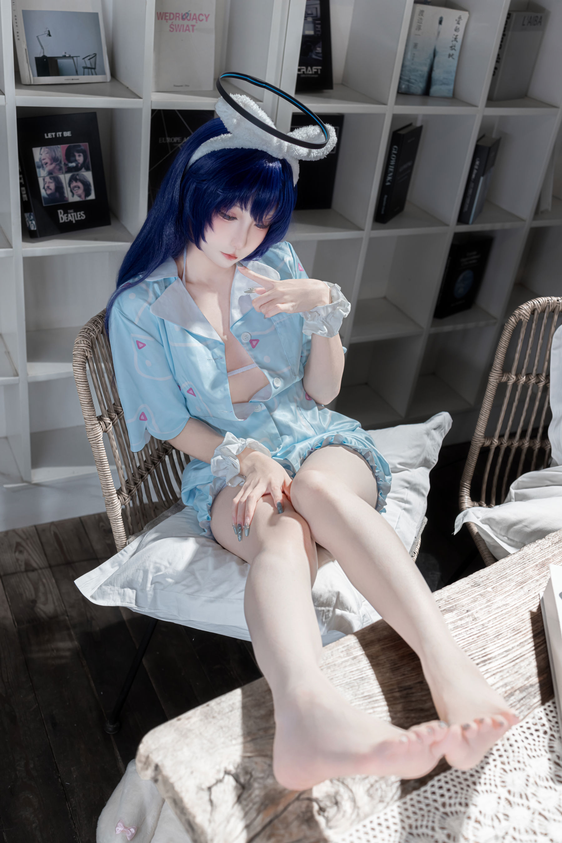 纸悦Etsu_ko - 优香睡衣/(35P)