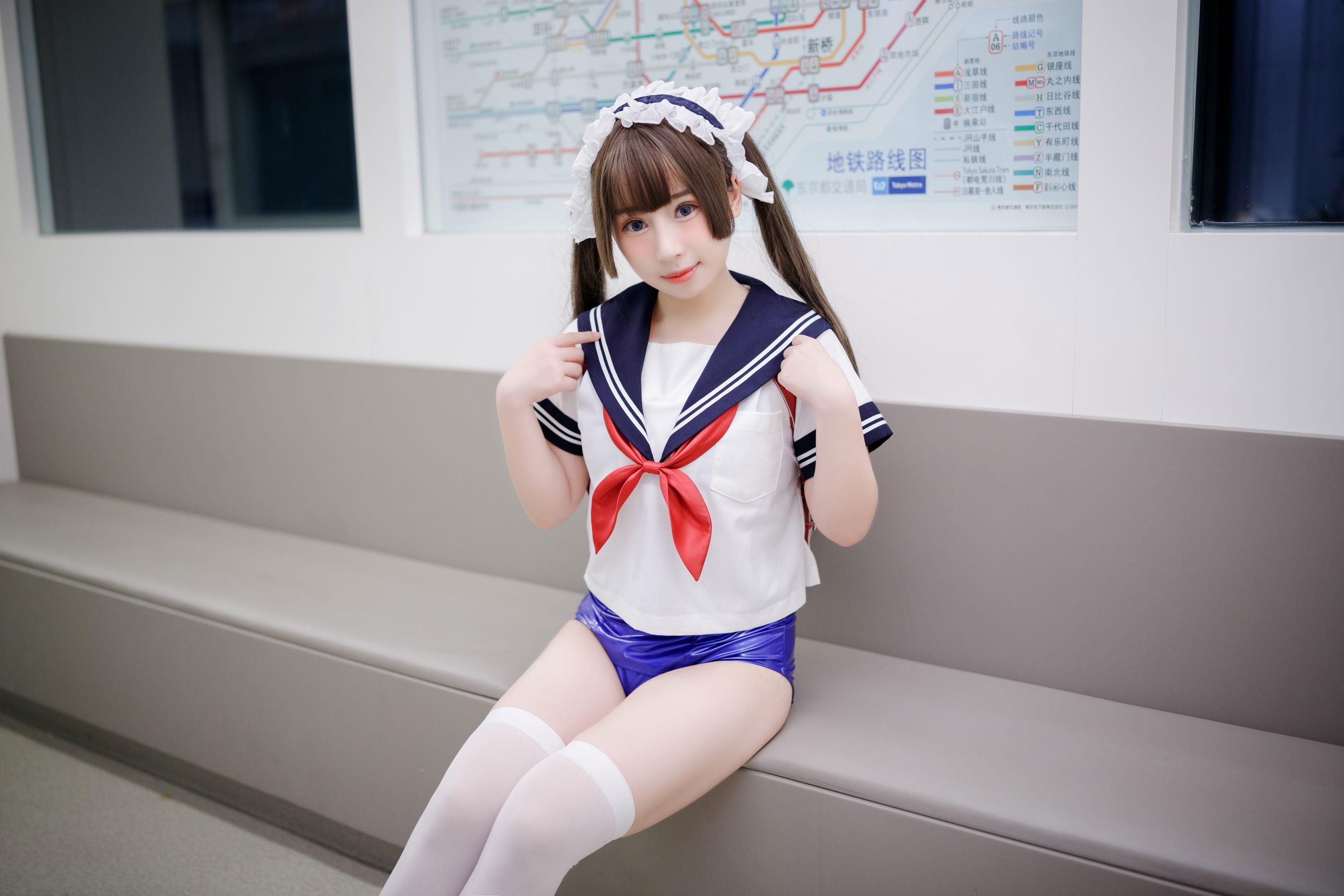 胡桃猫Kurumineko - 电车痴女/(151P)