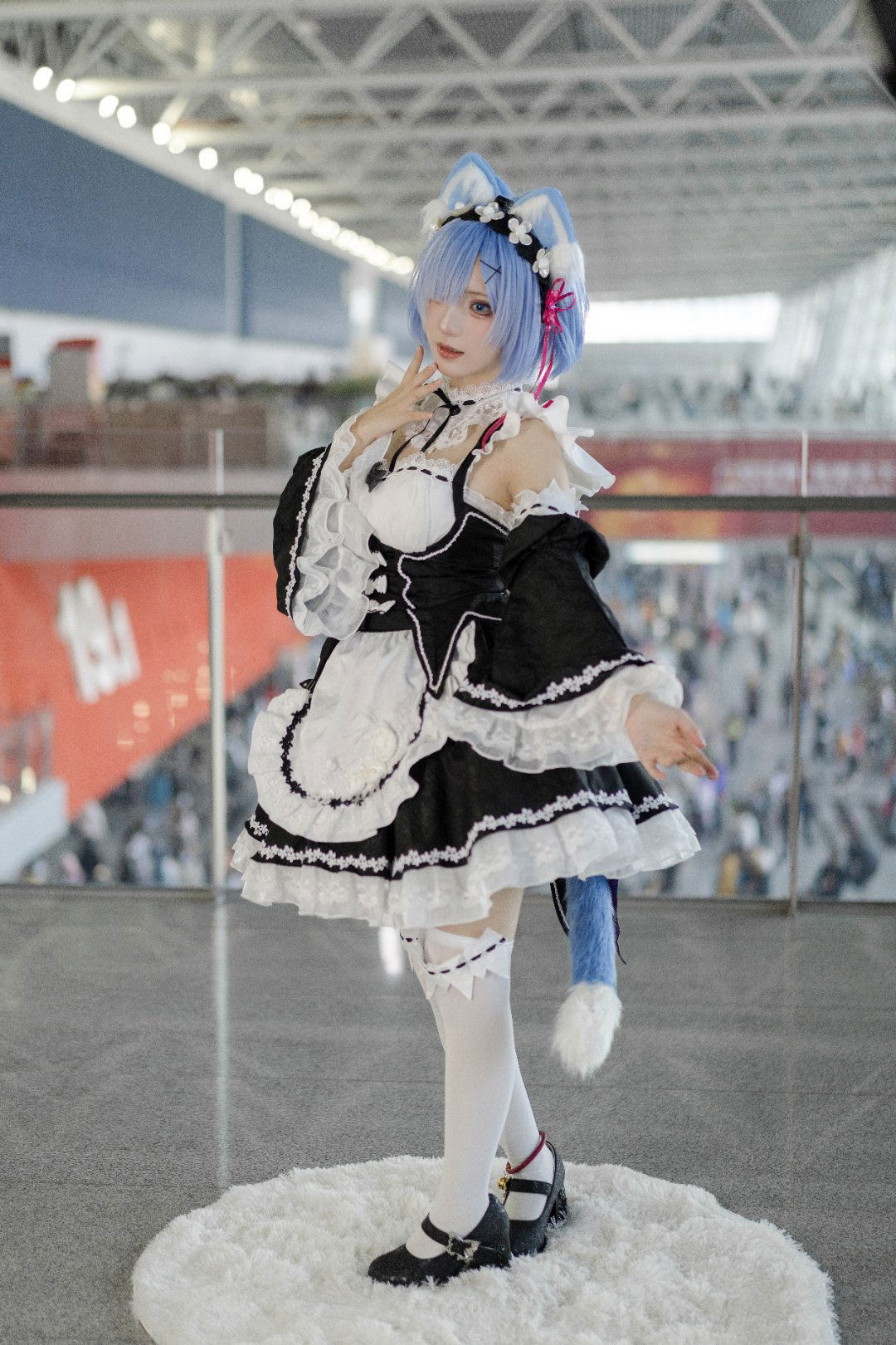 花柒Hana - 萤火虫动漫嘉年华 猫猫蕾姆/(107P)