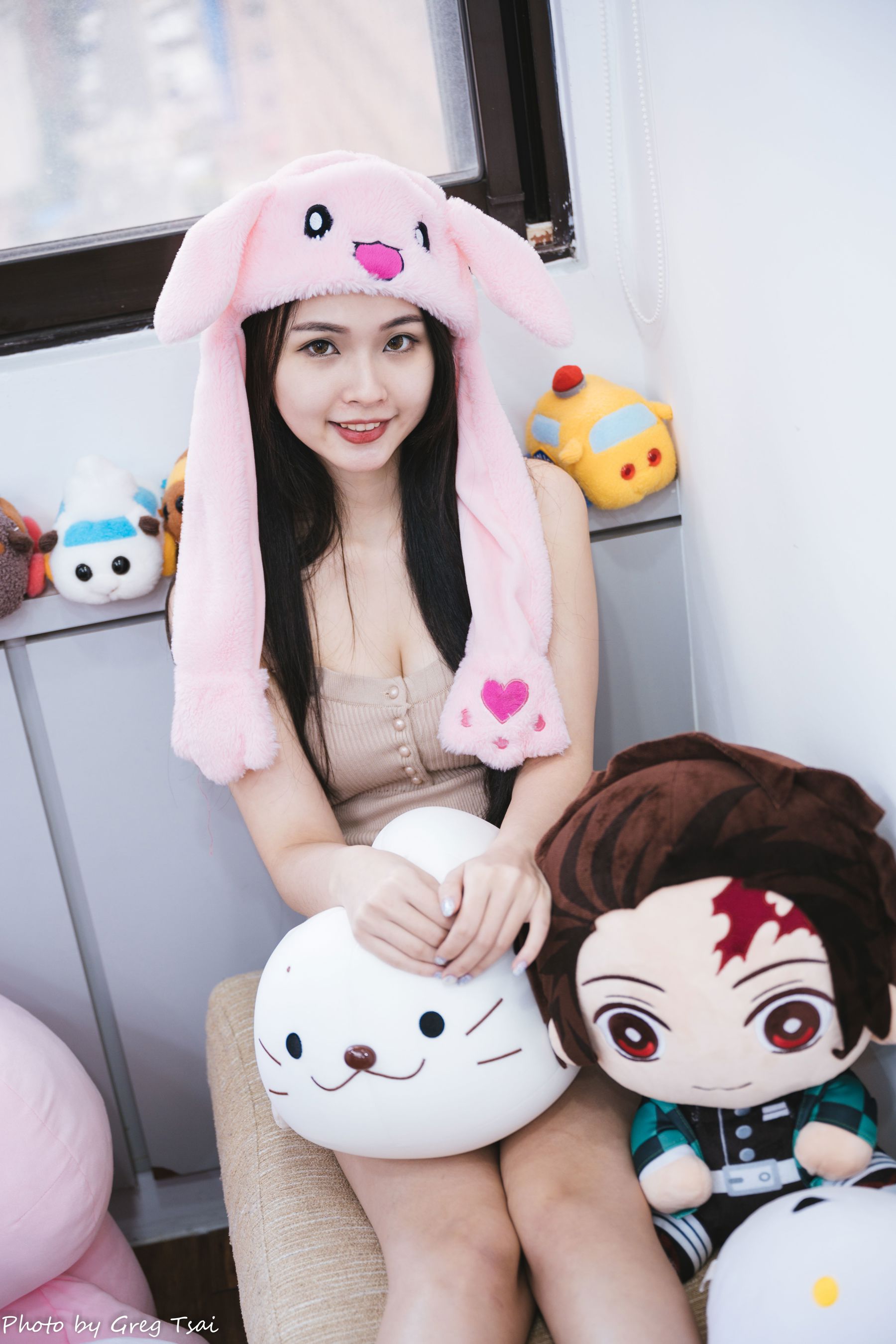 米浆 - 天台棚拍/(93P)