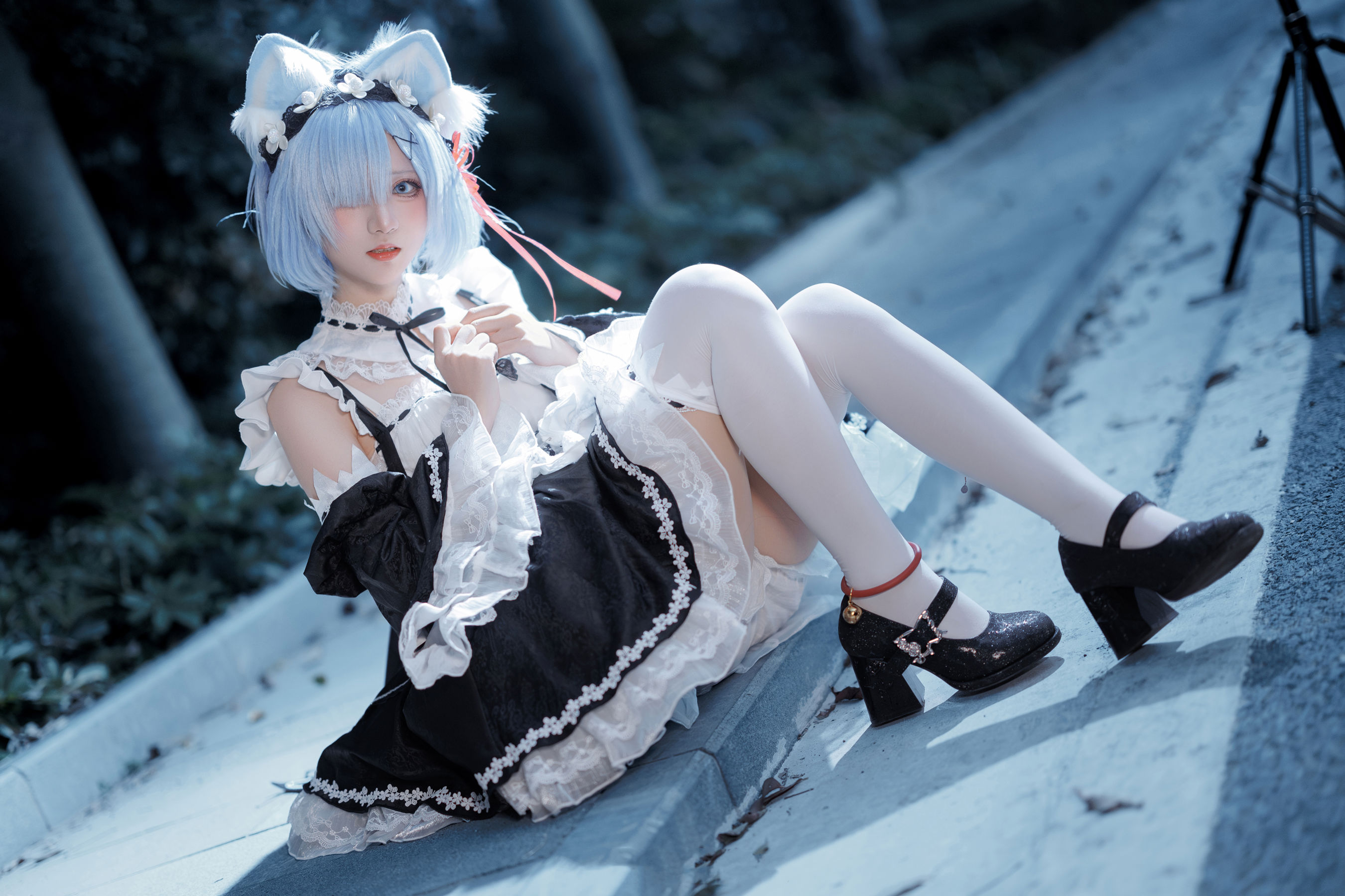 花柒Hana - 萤火虫动漫嘉年华 猫猫蕾姆/(107P)