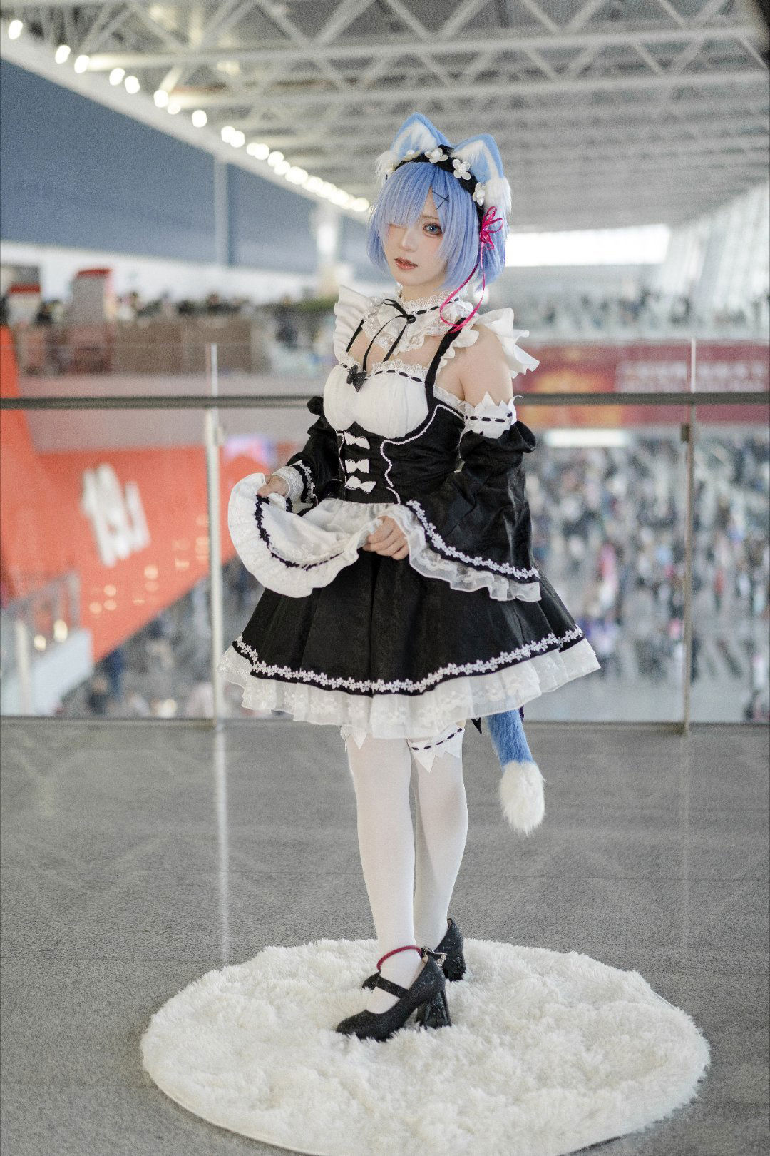 花柒Hana - 萤火虫动漫嘉年华 猫猫蕾姆/(107P)