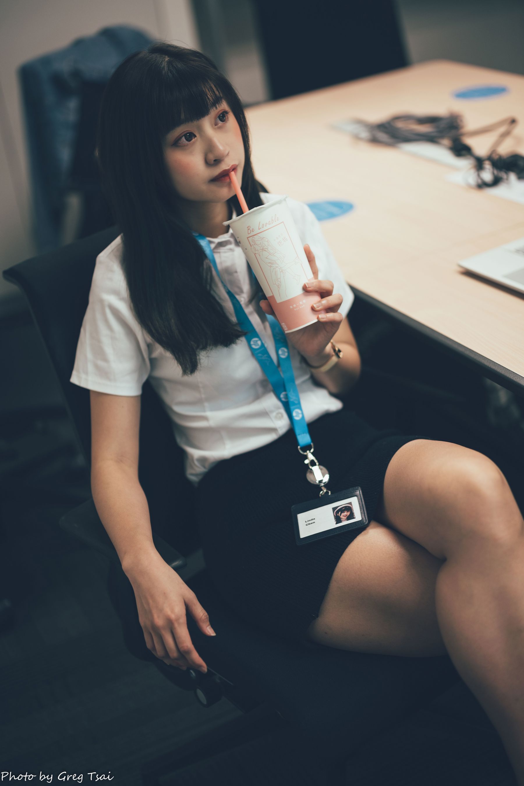 View - 若颖 - Office lady - 图库库