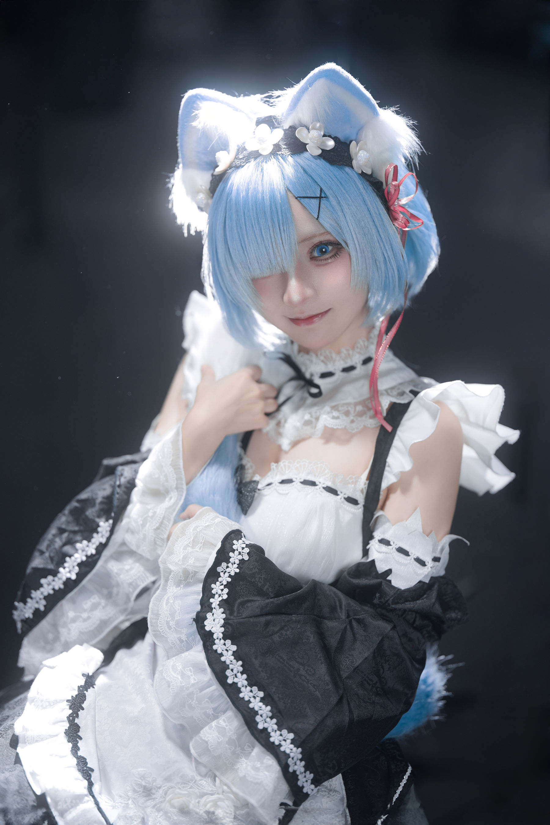 花柒Hana - 萤火虫动漫嘉年华 猫猫蕾姆/(107P)