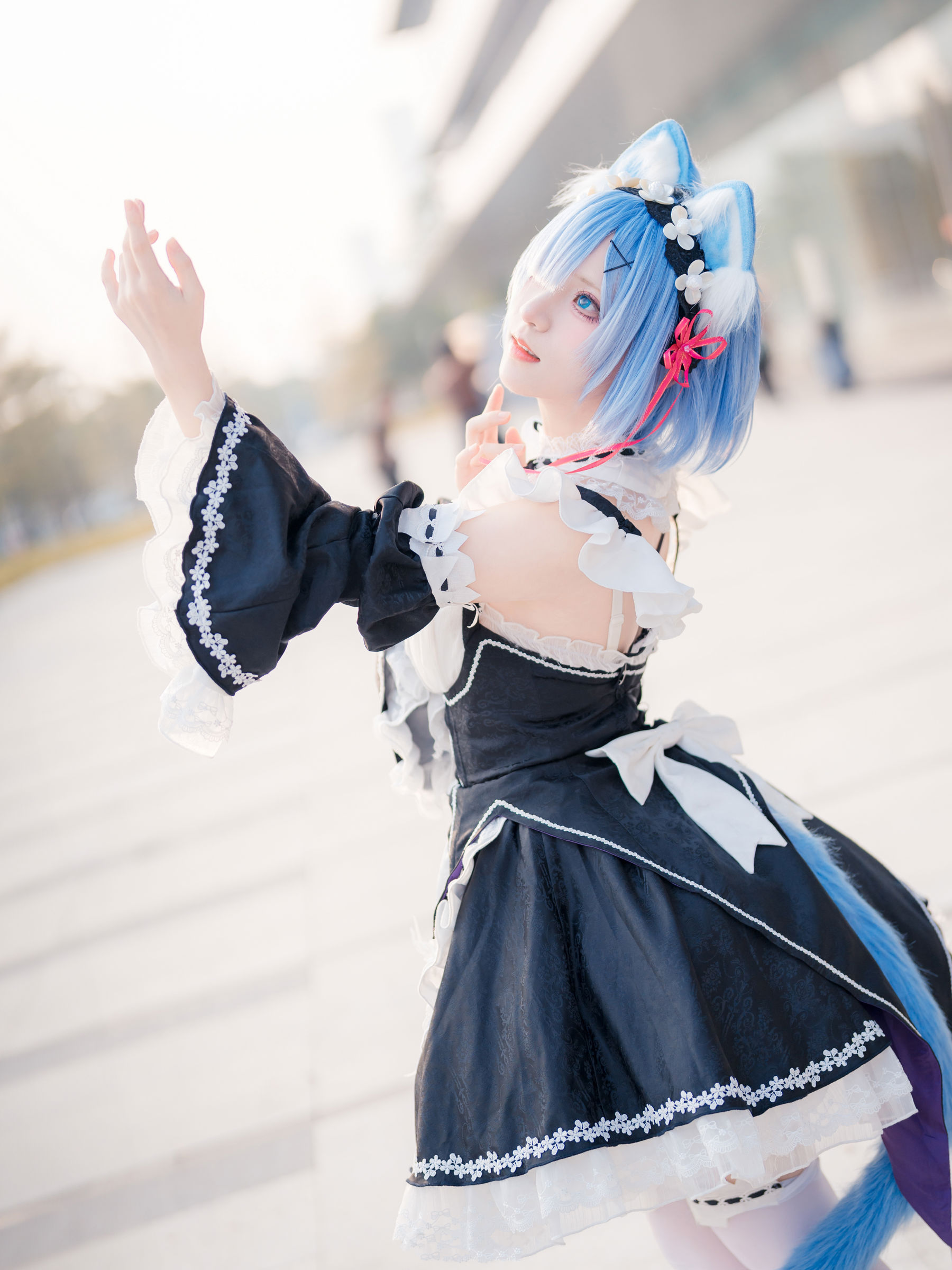 花柒Hana - 萤火虫动漫嘉年华 猫猫蕾姆/(107P)