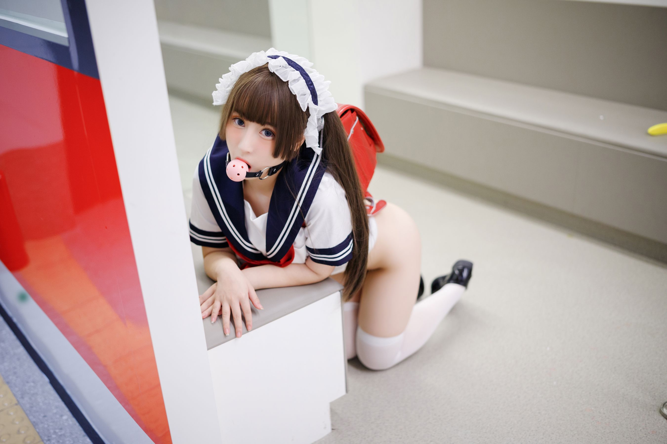 胡桃猫Kurumineko - 电车痴女/(151P)