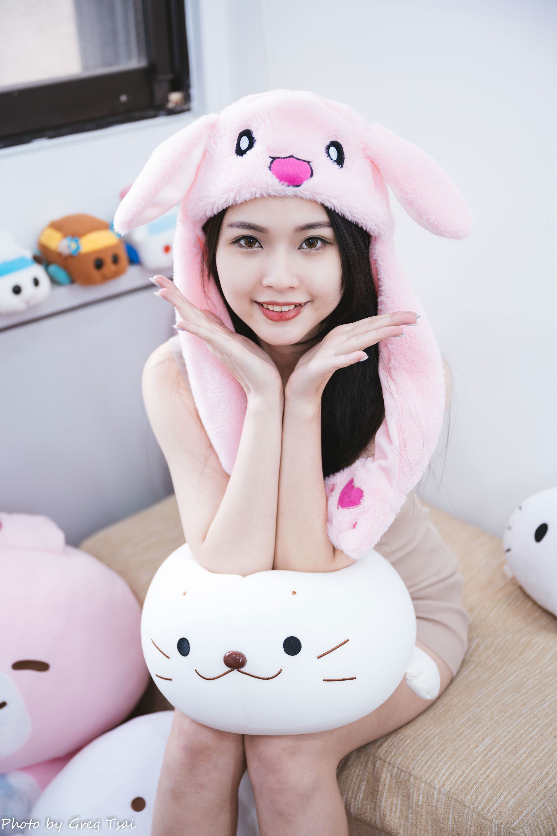 米浆 - 天台棚拍/(93P)