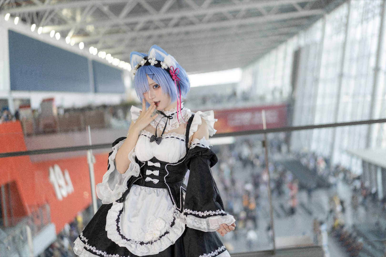 花柒Hana - 萤火虫动漫嘉年华 猫猫蕾姆/(107P)