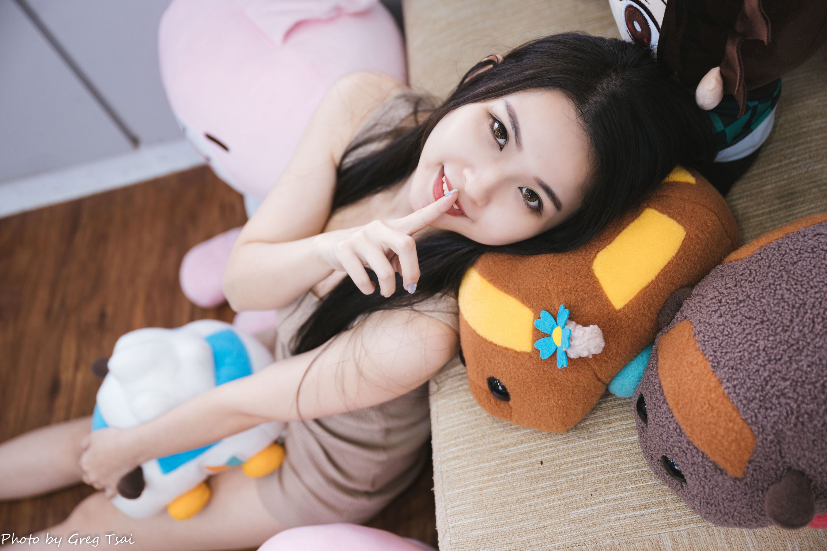 米浆 - 天台棚拍/(93P)