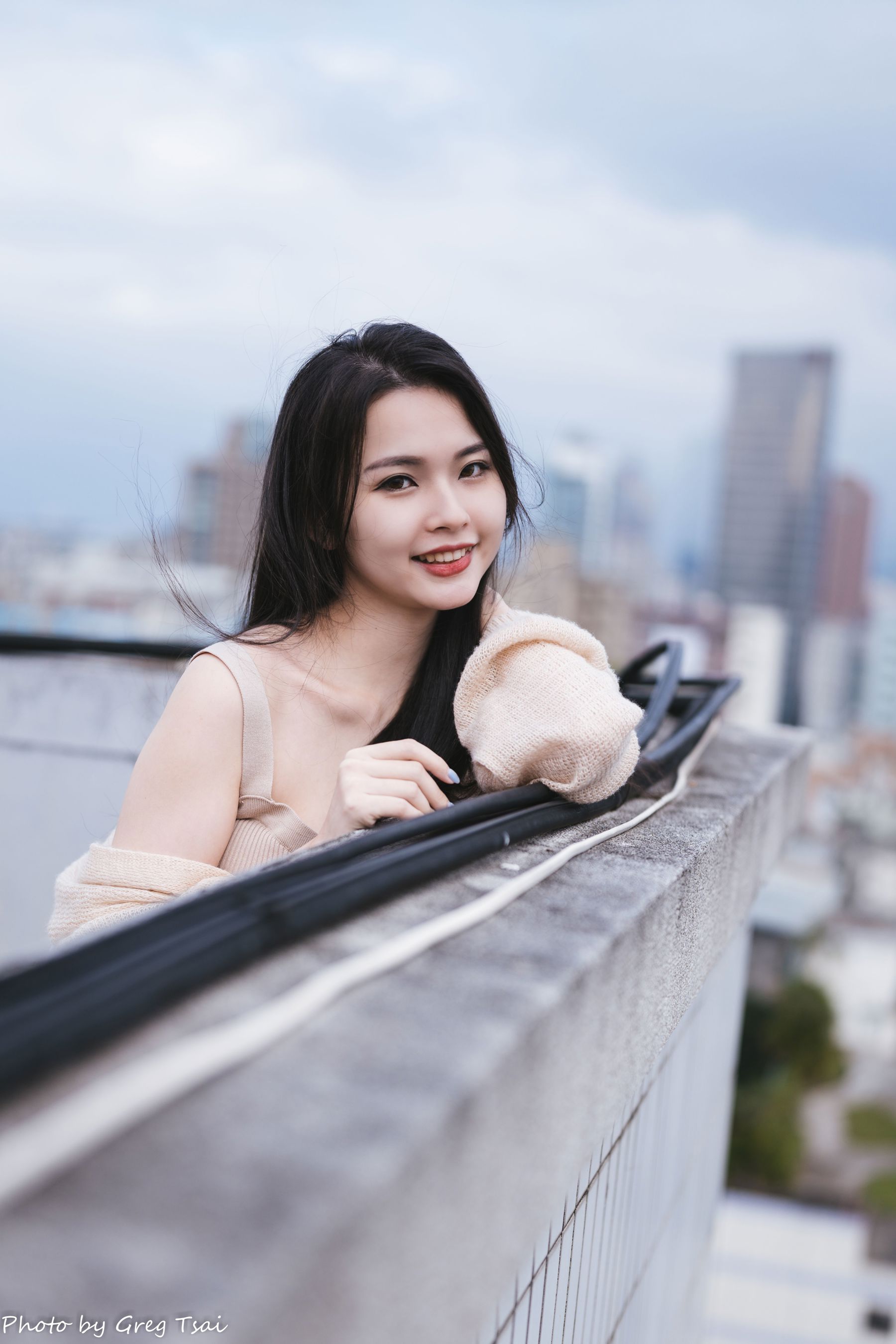 米浆 - 天台棚拍/(93P)